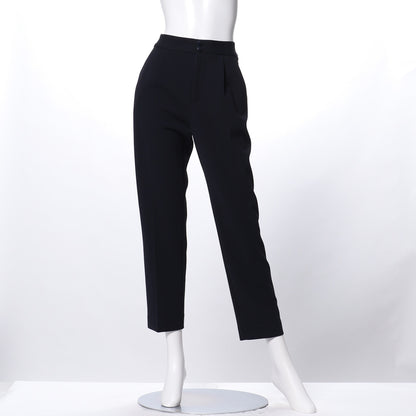 ハイストレッチカルゼテーパードパンツ