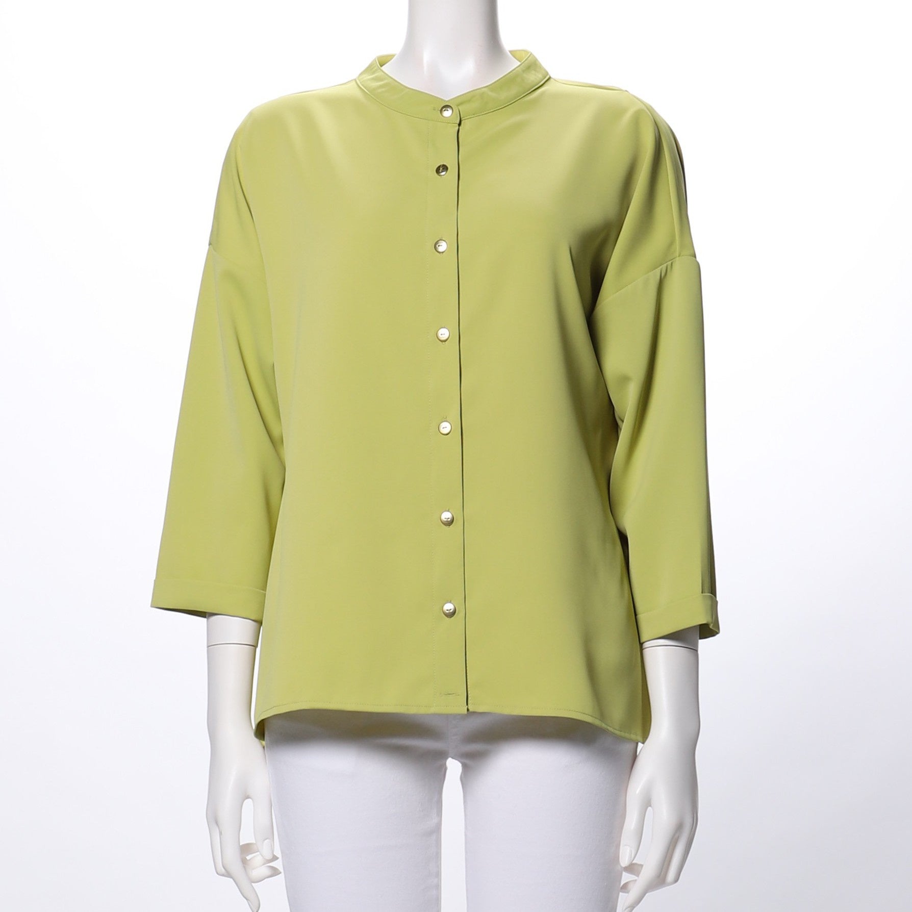 バンドカラーシャツ