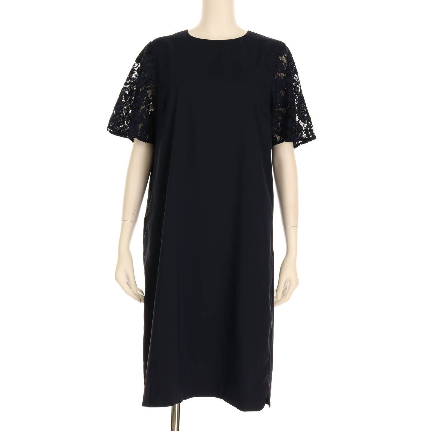 袖レースワンピース