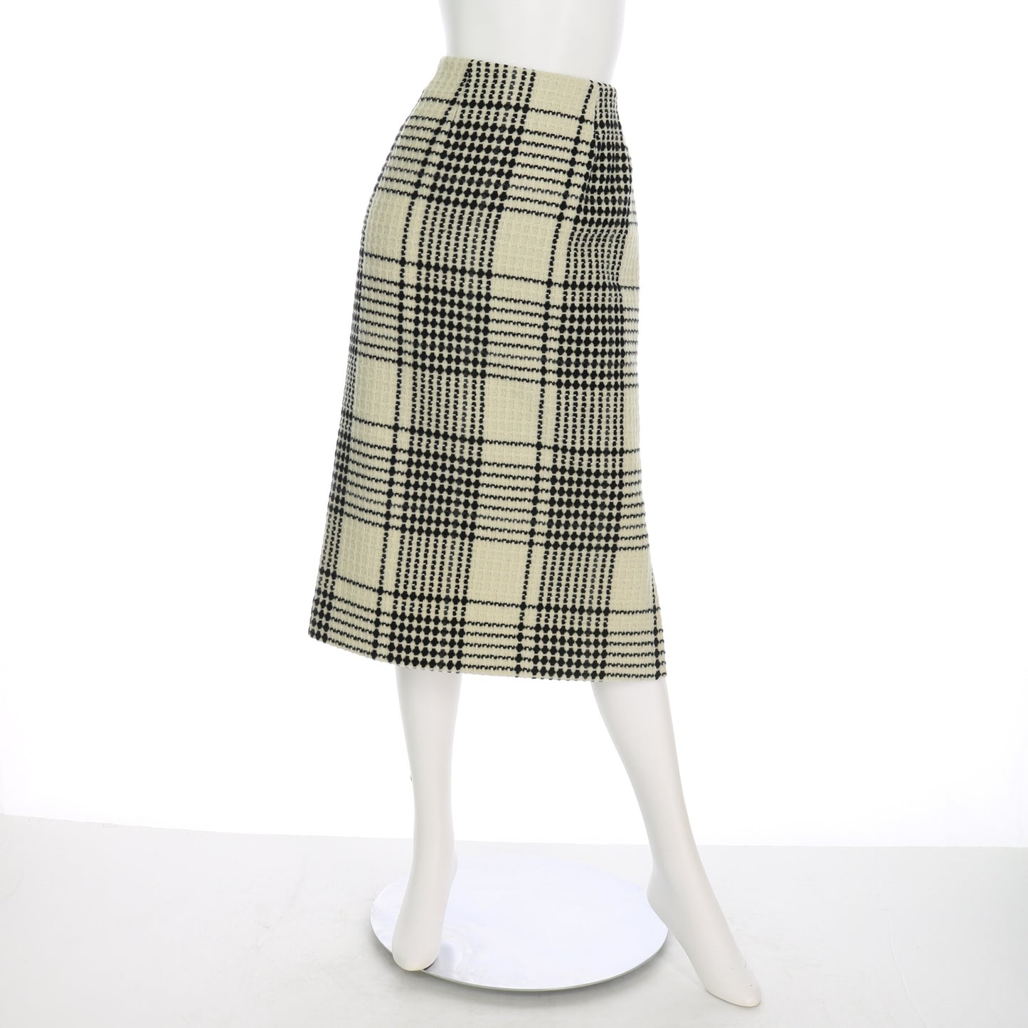 レトロチェックタイトスカート