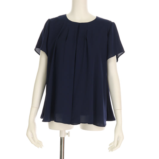 シフォンタックブラウス