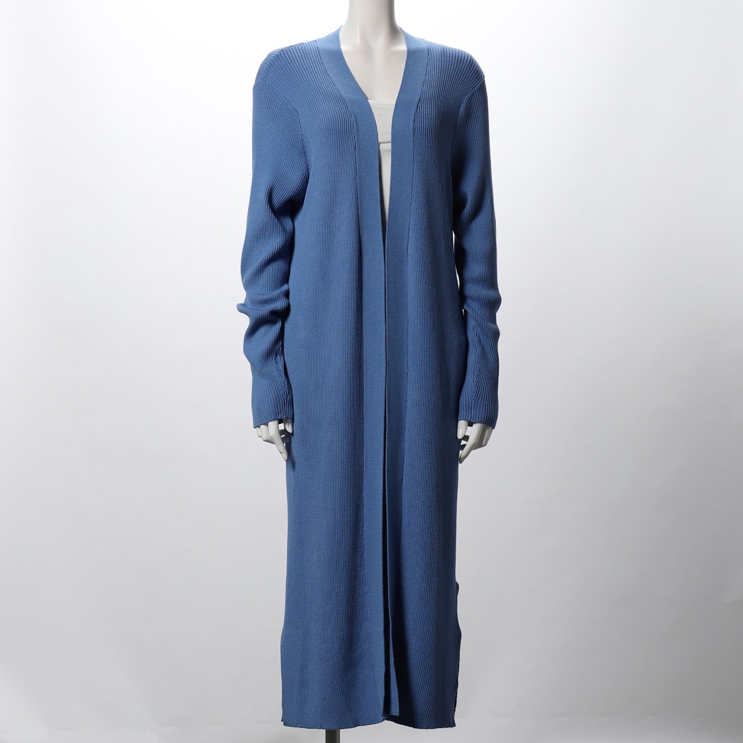 ロングニットカーディガン