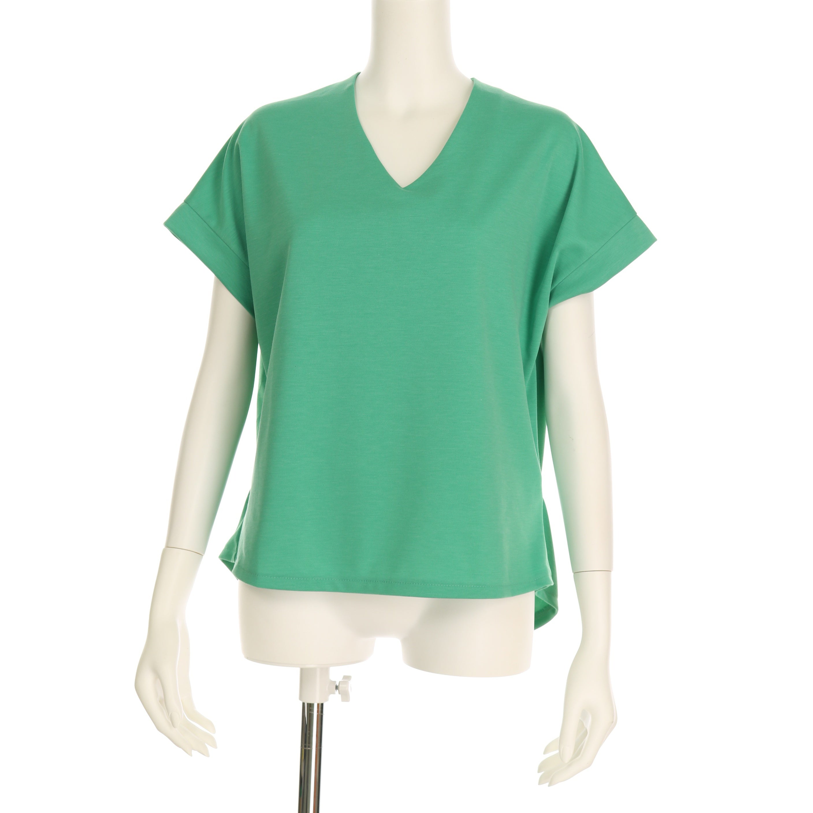 バックシャンVネックカットソー