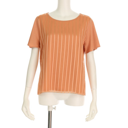 ストライプ柄切り替えカットソー