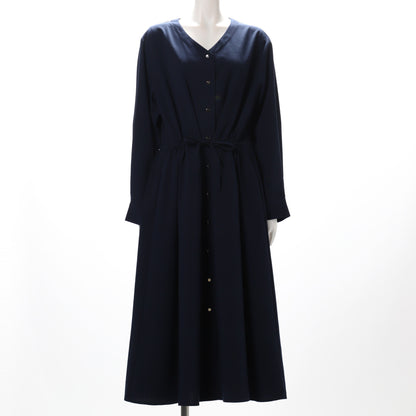 ドロストデザイン前開きワンピース