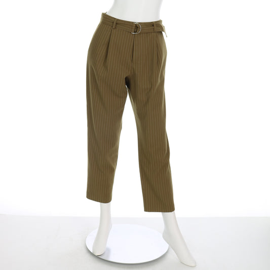 Dカンベルト付きタックパンツ