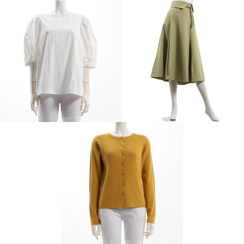 【3L】骨格ウェーブ　品よく華やかBOX