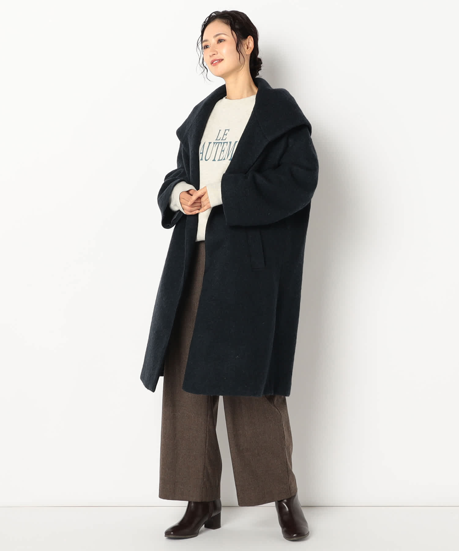 【特別価格20%OFF】上品ロングコート