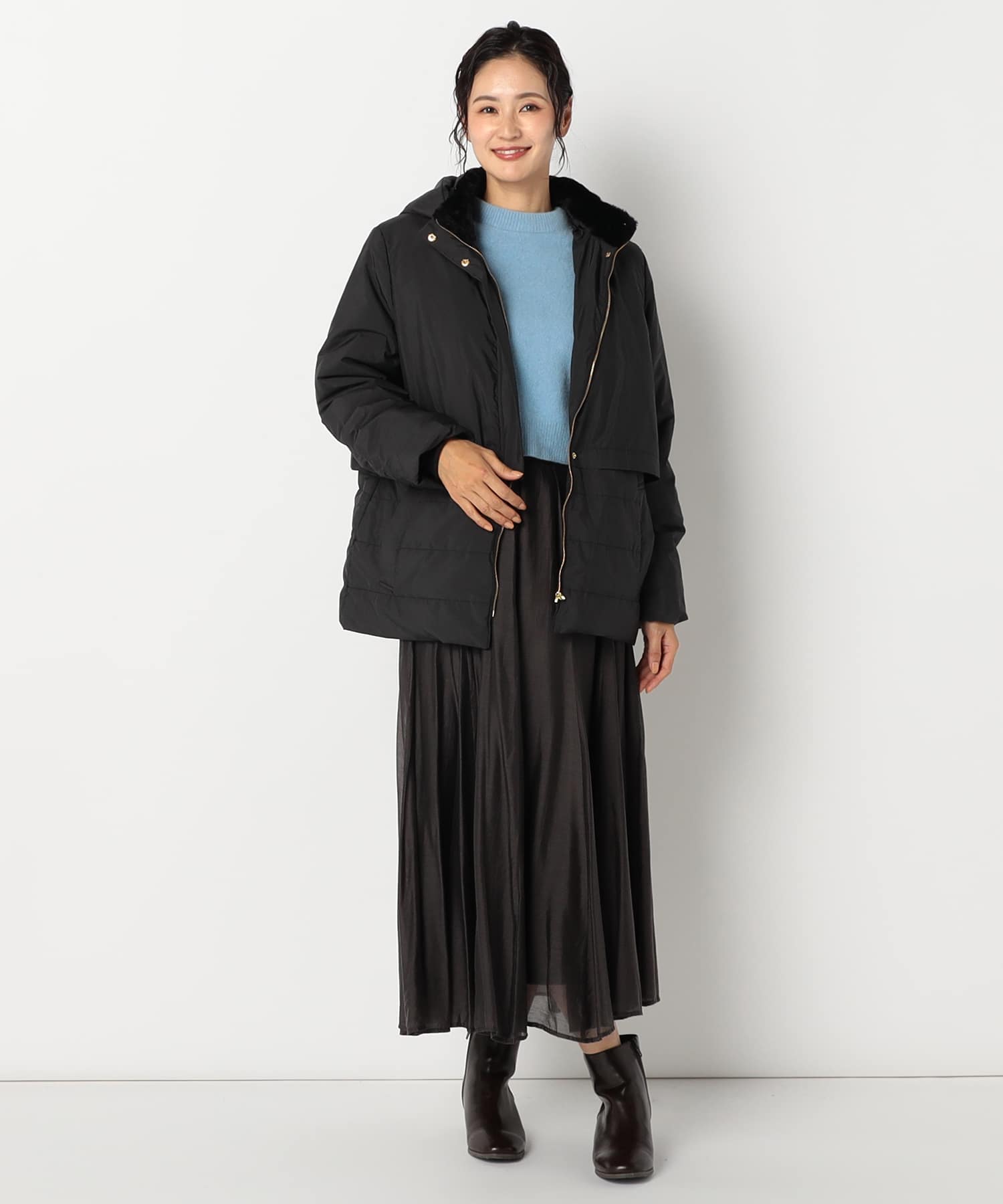 【特別価格20%OFF】ファーエレガントアウター