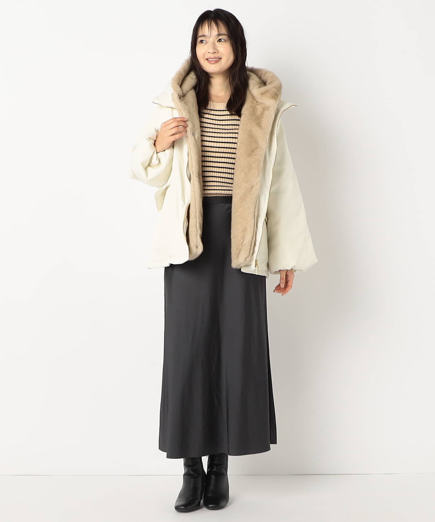 【特別価格20%OFF】ファーエレガントアウター