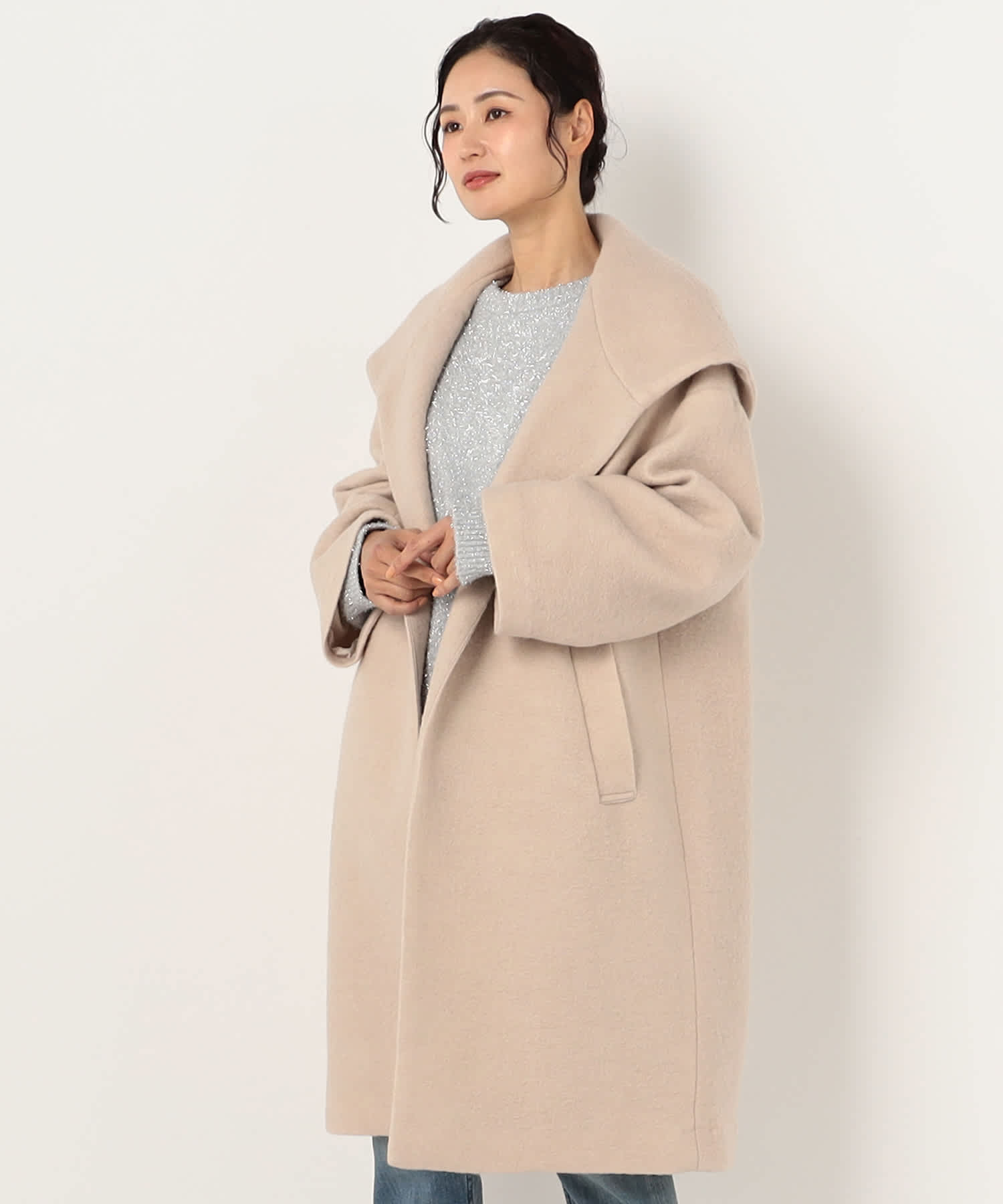 【特別価格20%OFF】上品ロングコート