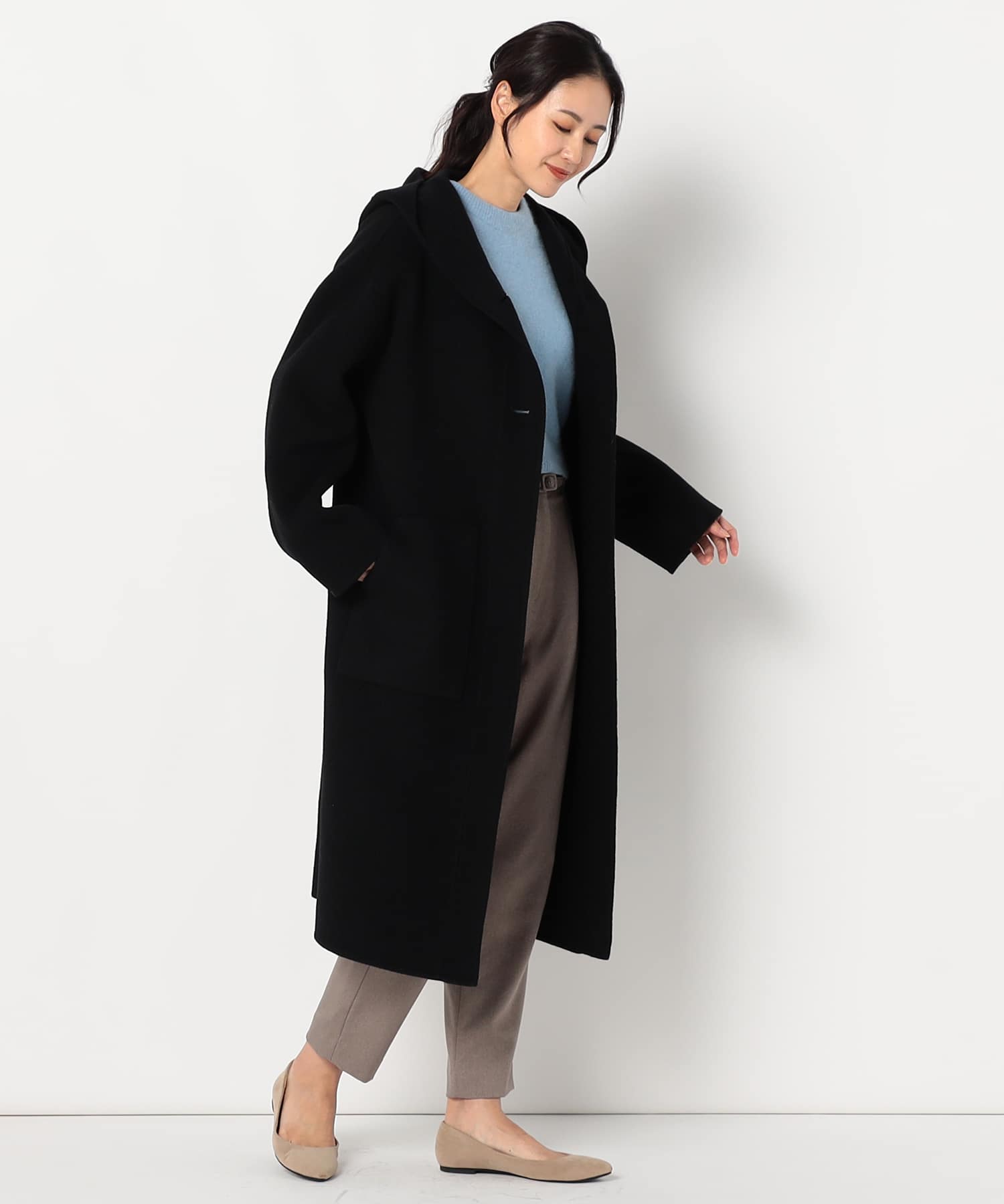 【特別価格20%OFF】エレガントロングコート