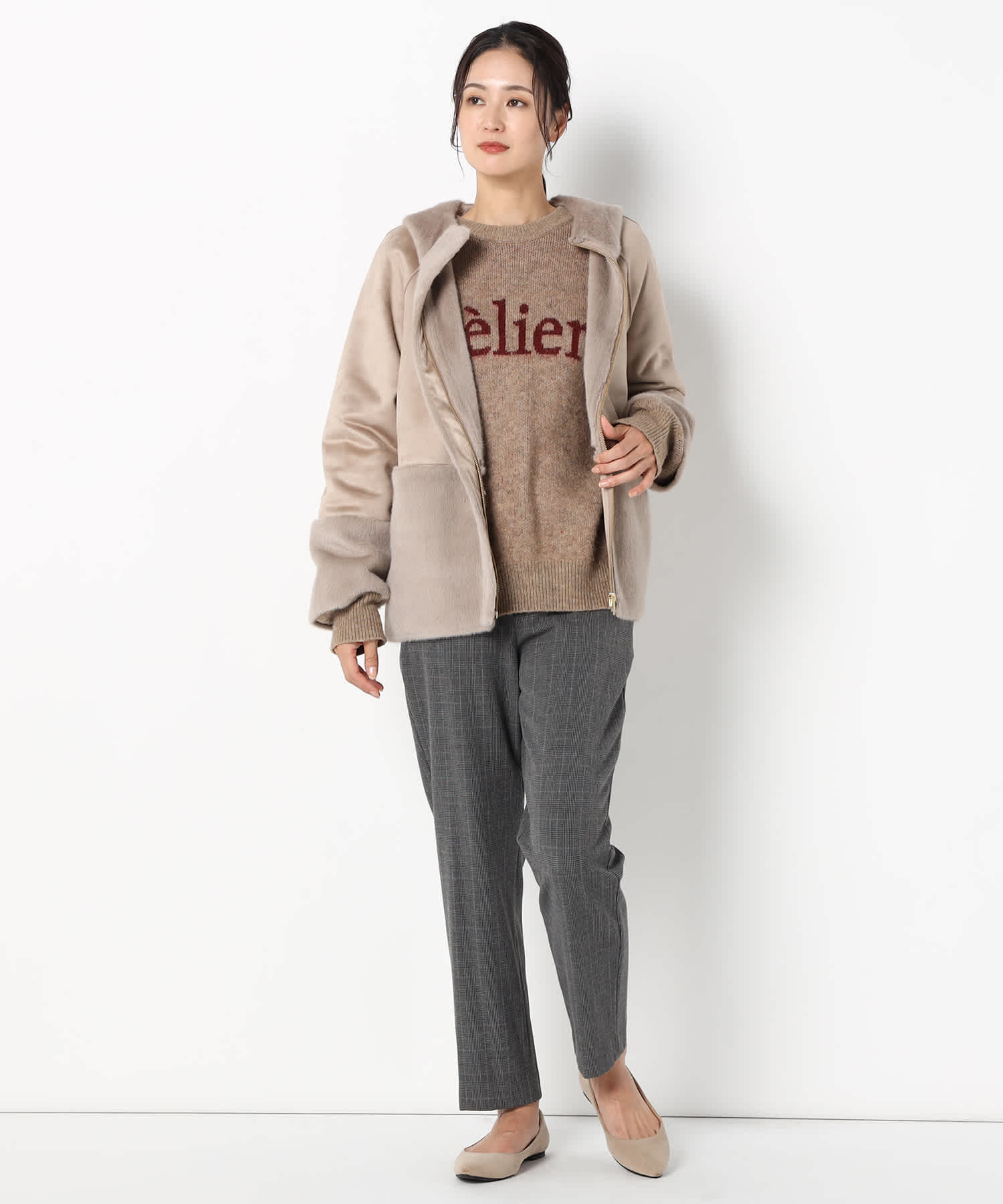 【特別価格20%OFF】ファー軽やかジャケット