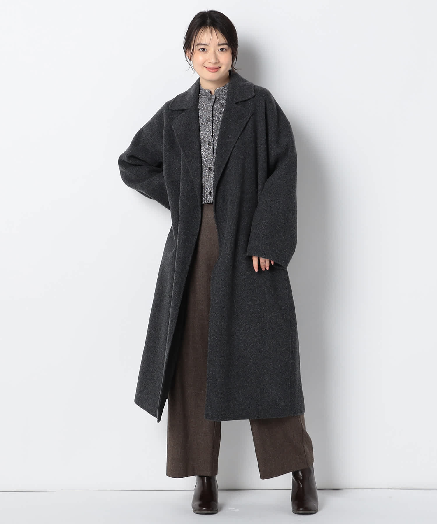 【特別価格20%OFF】エレガントロングコート