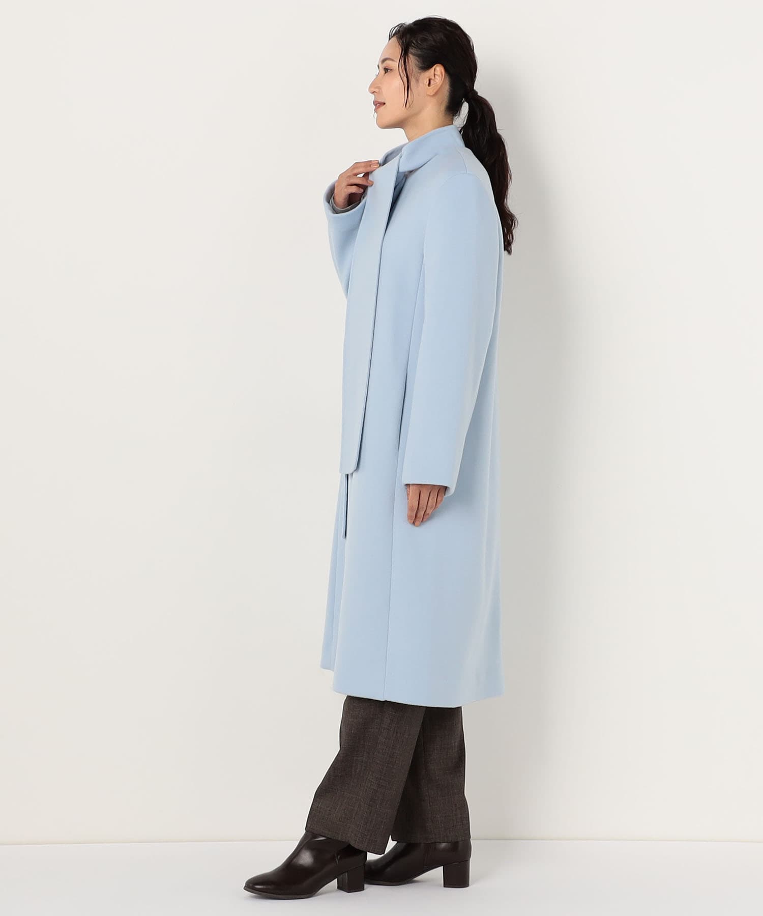 【特別価格20%OFF】エレガントシンプルロングコート