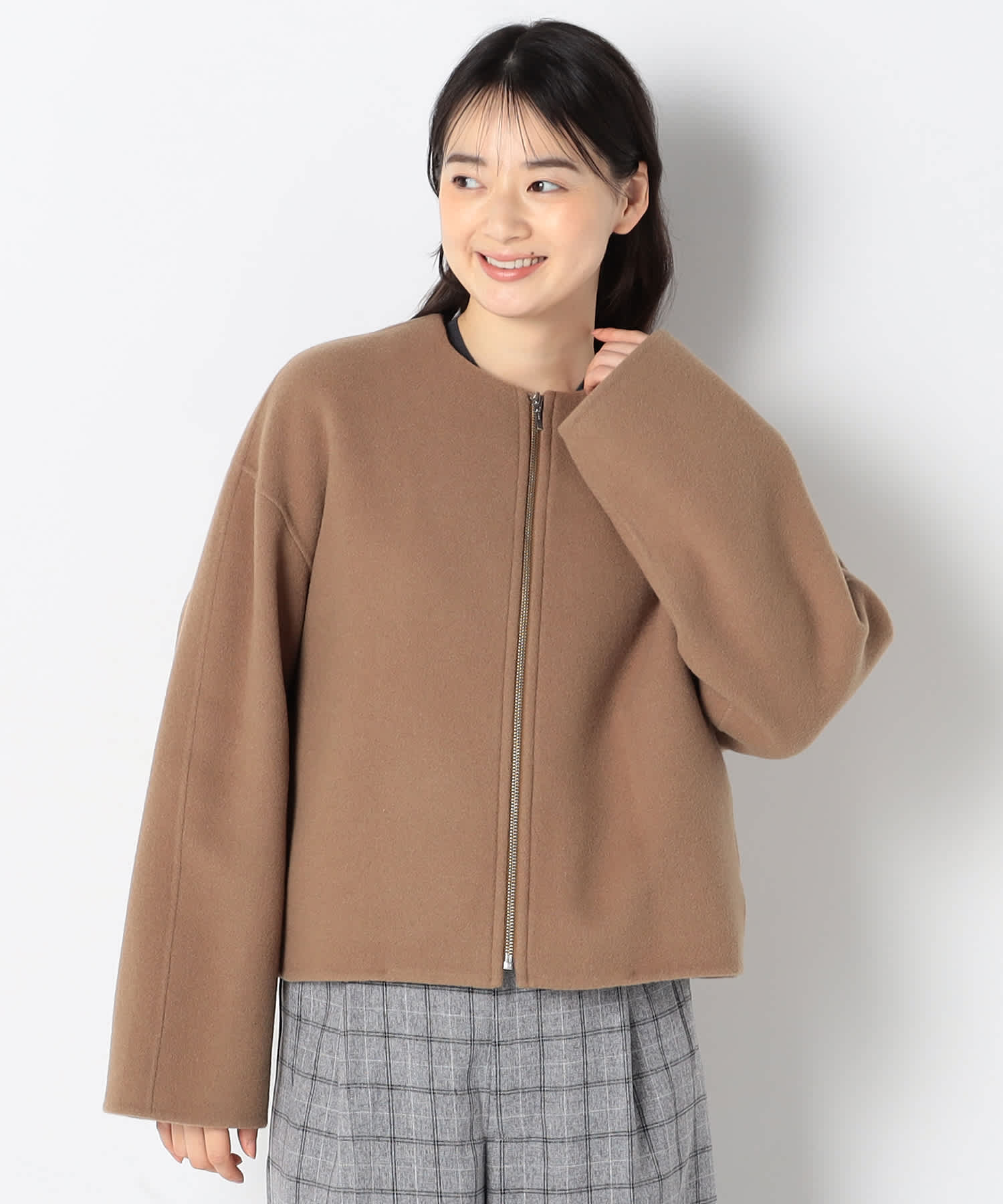 【特別価格20%OFF】軽やかシンプルアウター