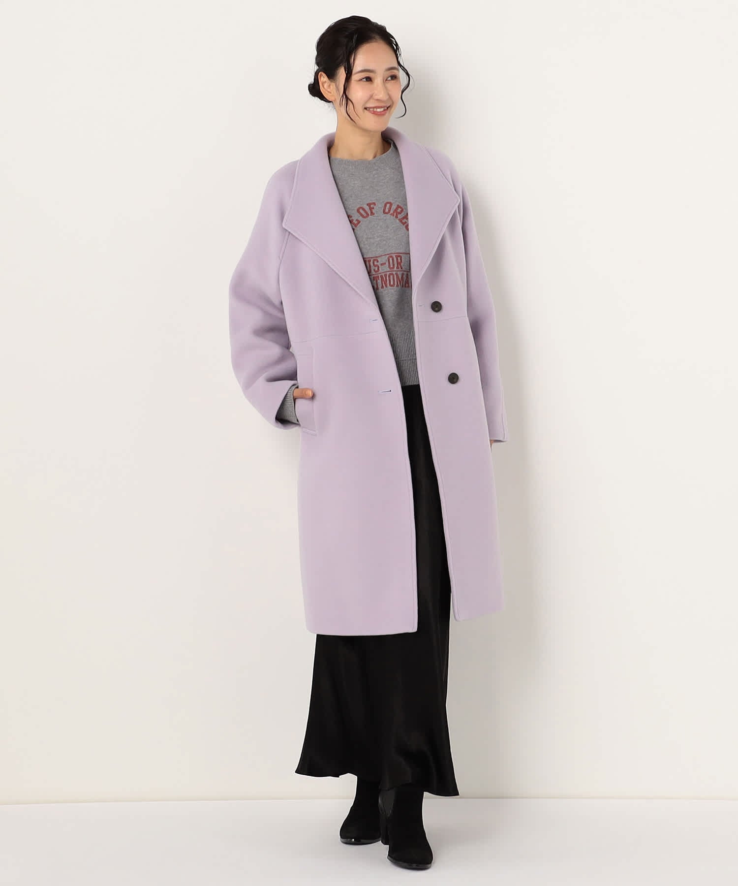 【特別価格20%OFF】軽やかチェスターコート