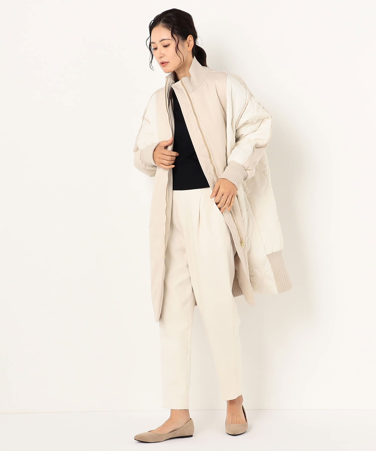 【特別価格20%OFF】軽やかロングコート