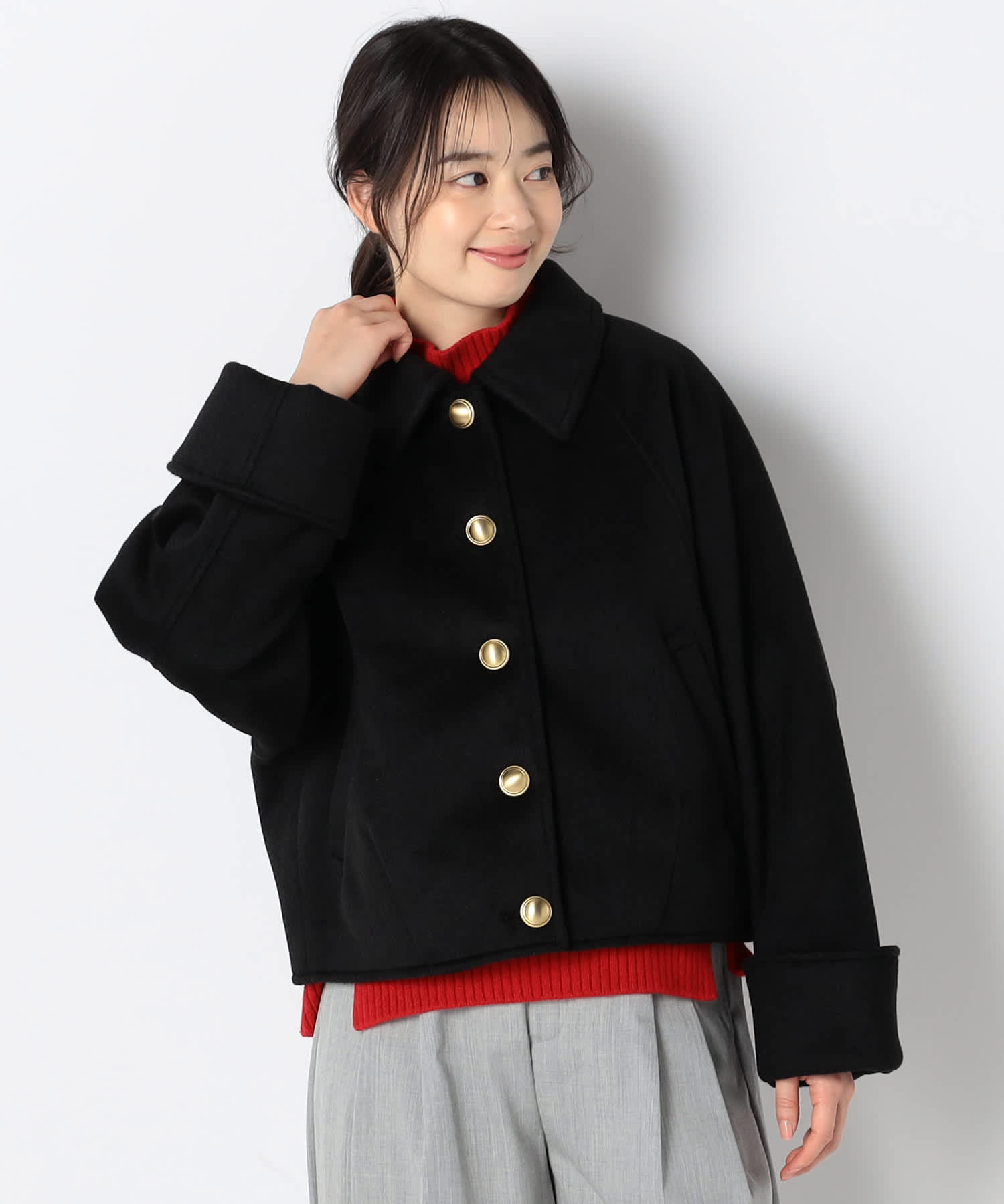 【特別価格20%OFF】上品シンプルコート