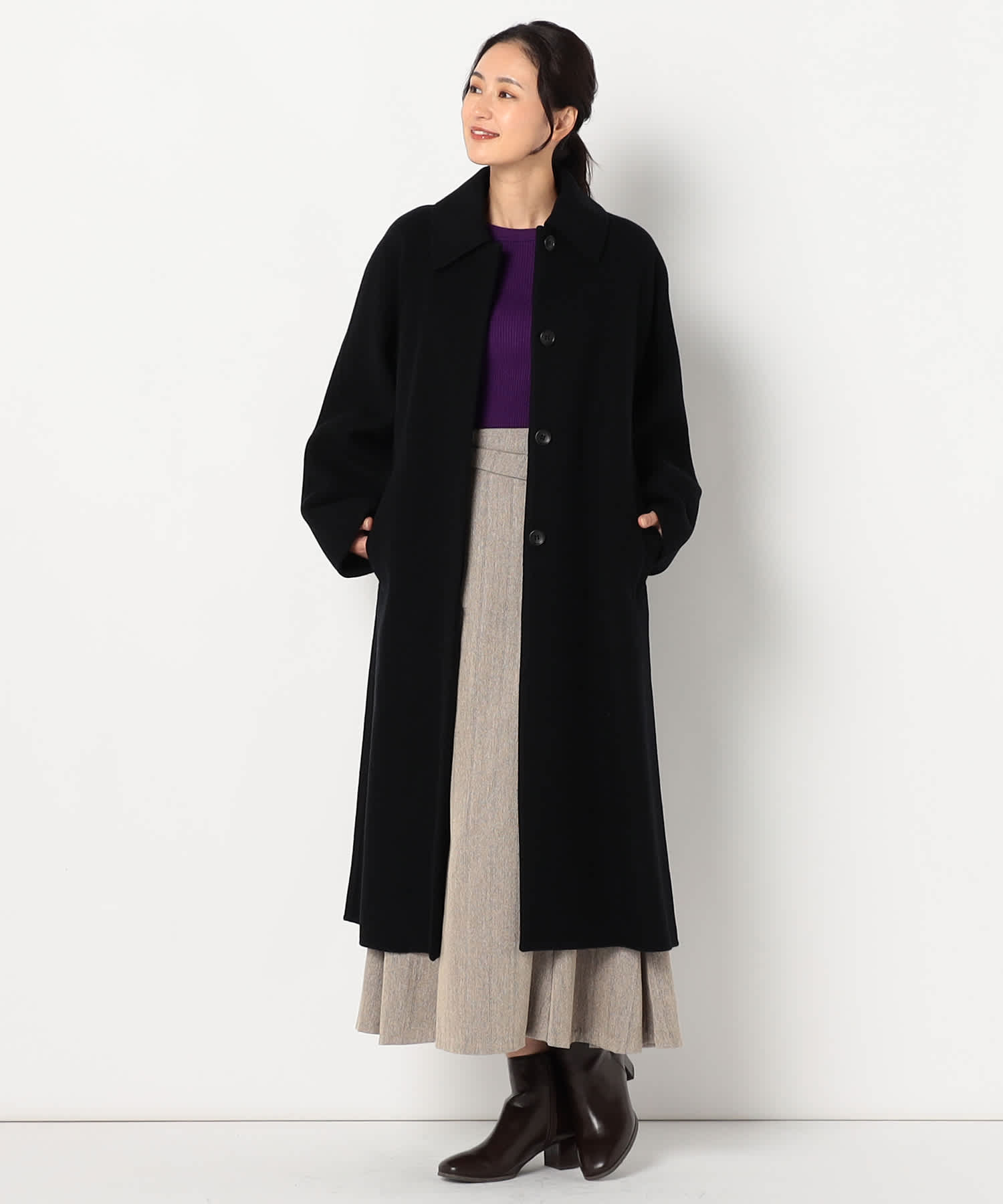 【特別価格20%OFF】上品ロングコート