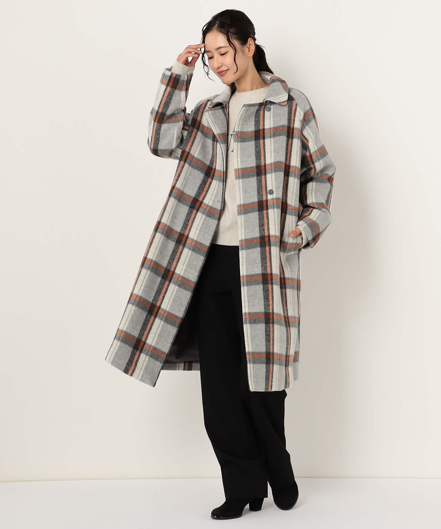 【特別価格20%OFF】クラシックロングコート