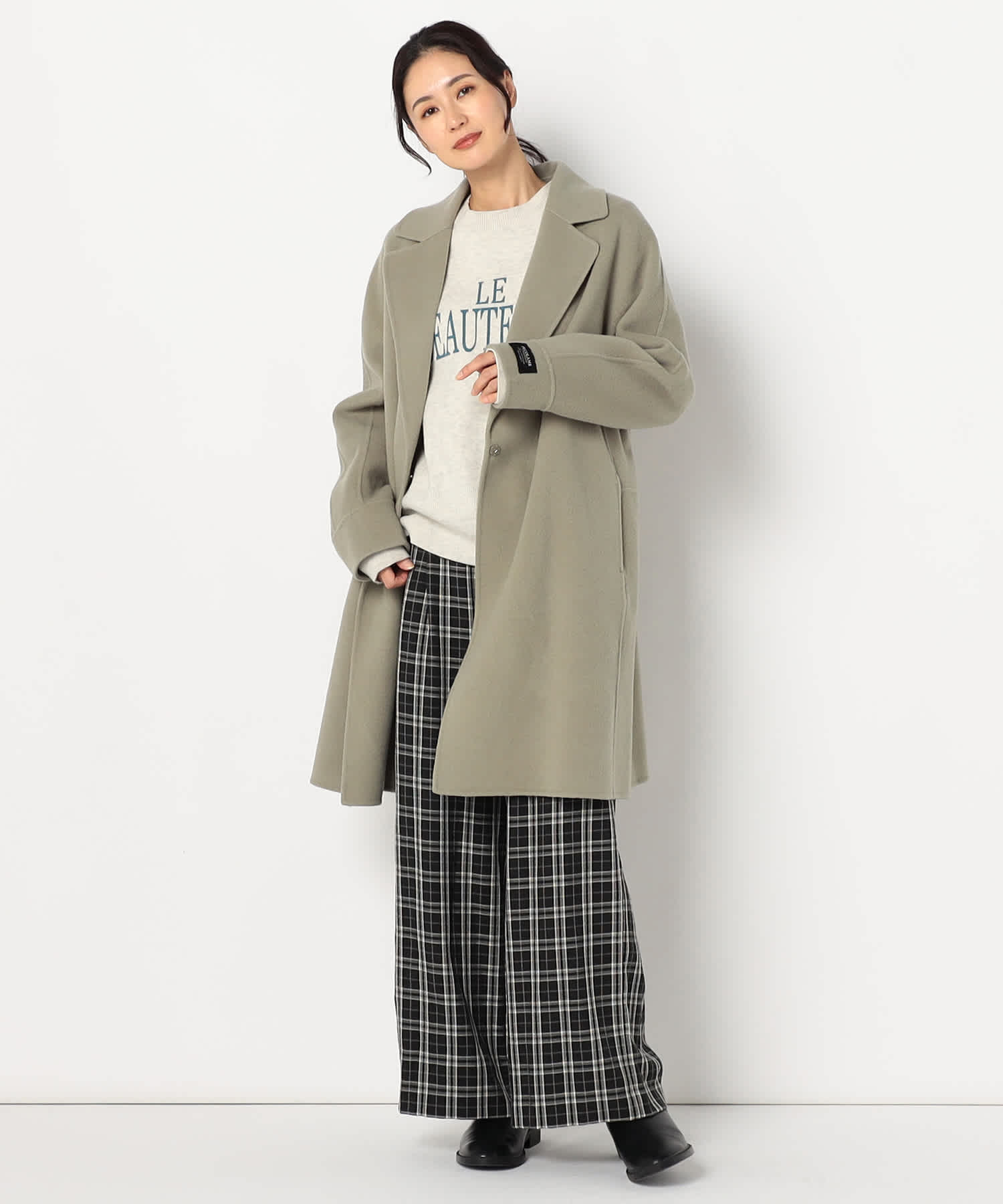 【特別価格20%OFF】ウールエレガントコート