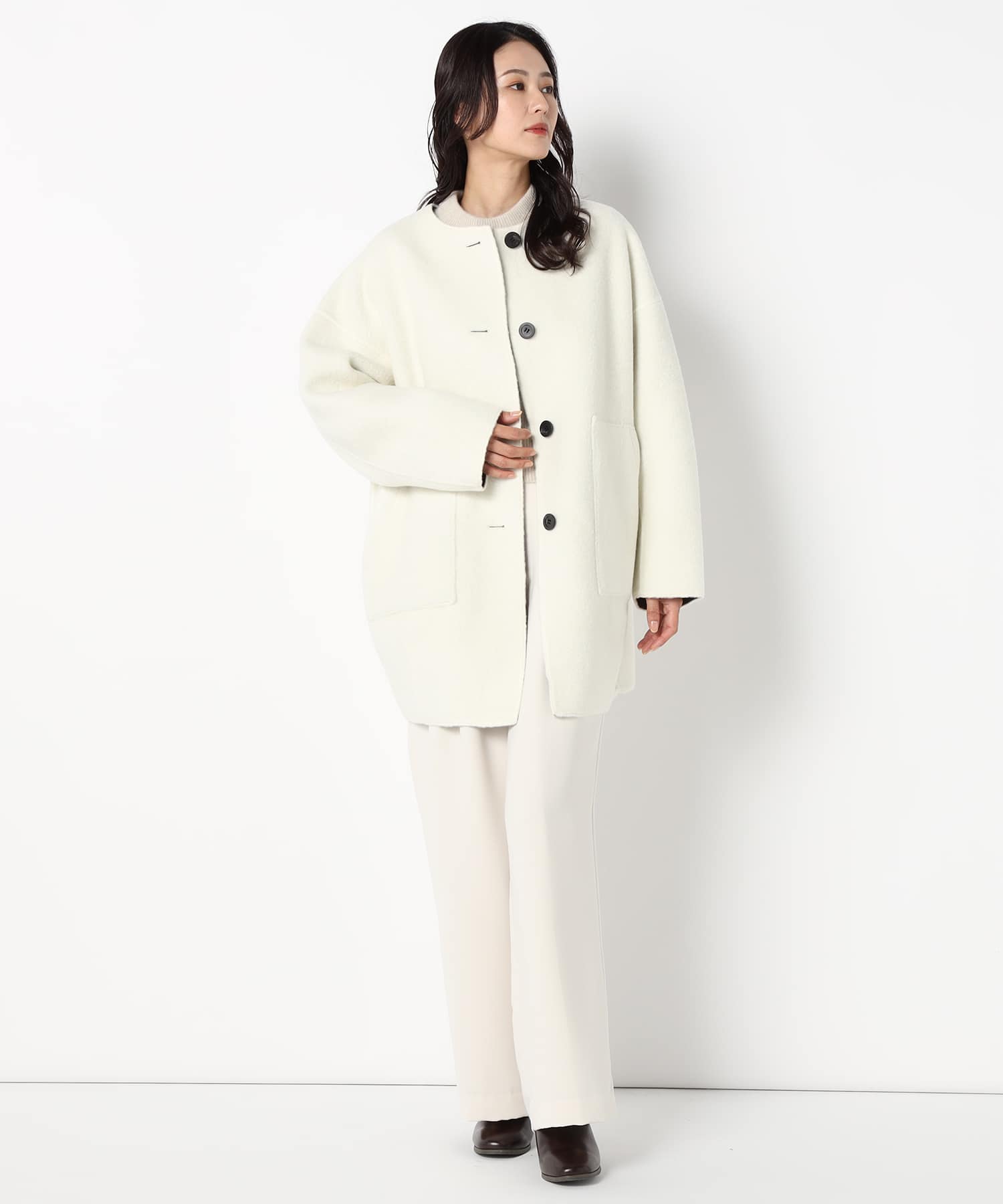 【特別価格20%OFF】上品シンプルコート