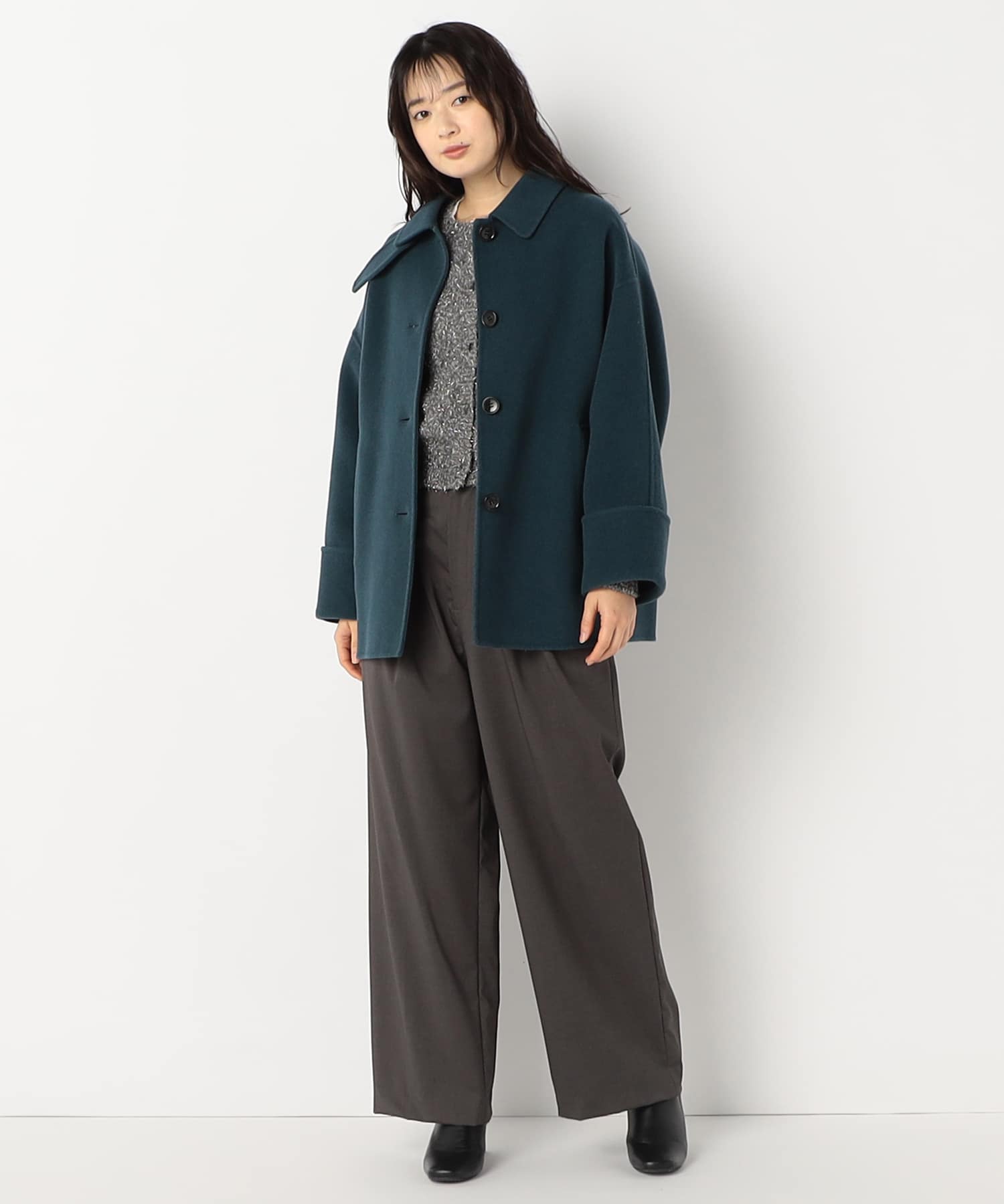 【特別価格20%OFF】ウールエレガントコート