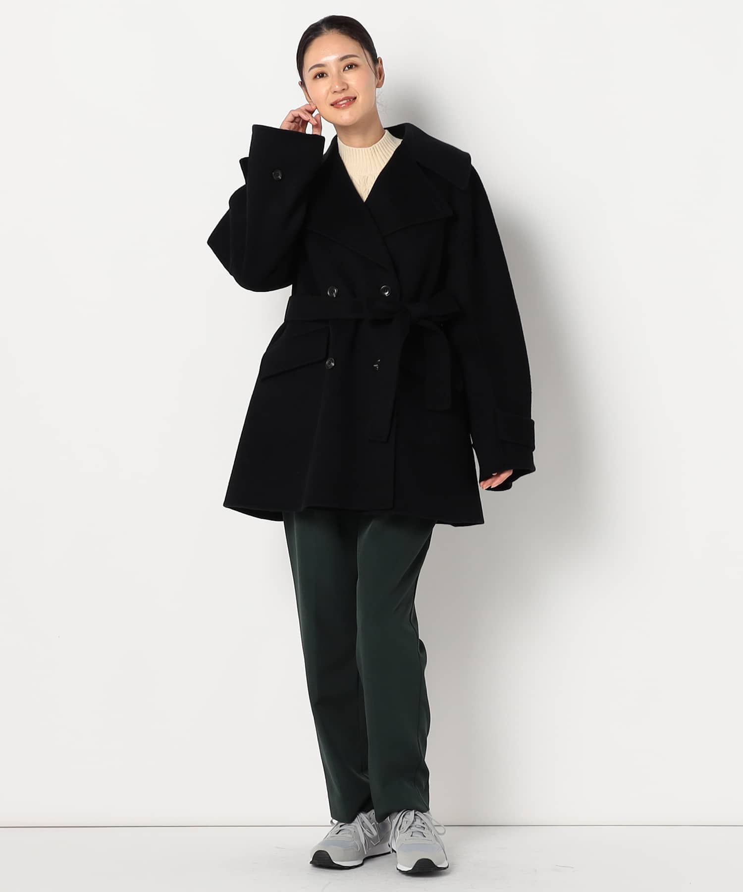 【特別価格20%OFF】ウールエレガントコート