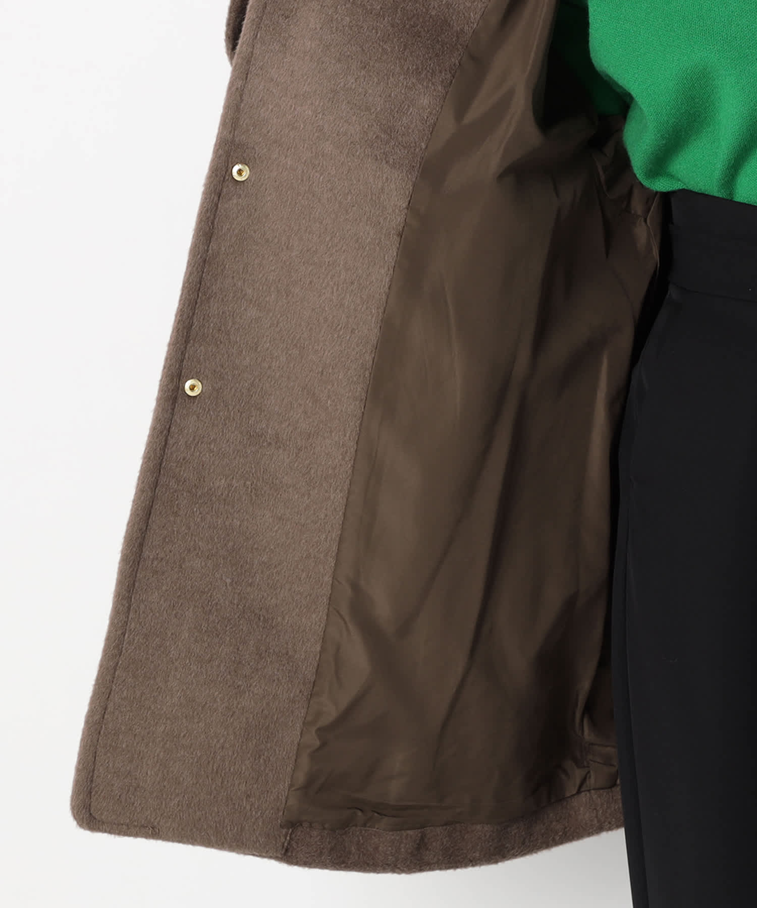 【特別価格20%OFF】ウールシンプルコート