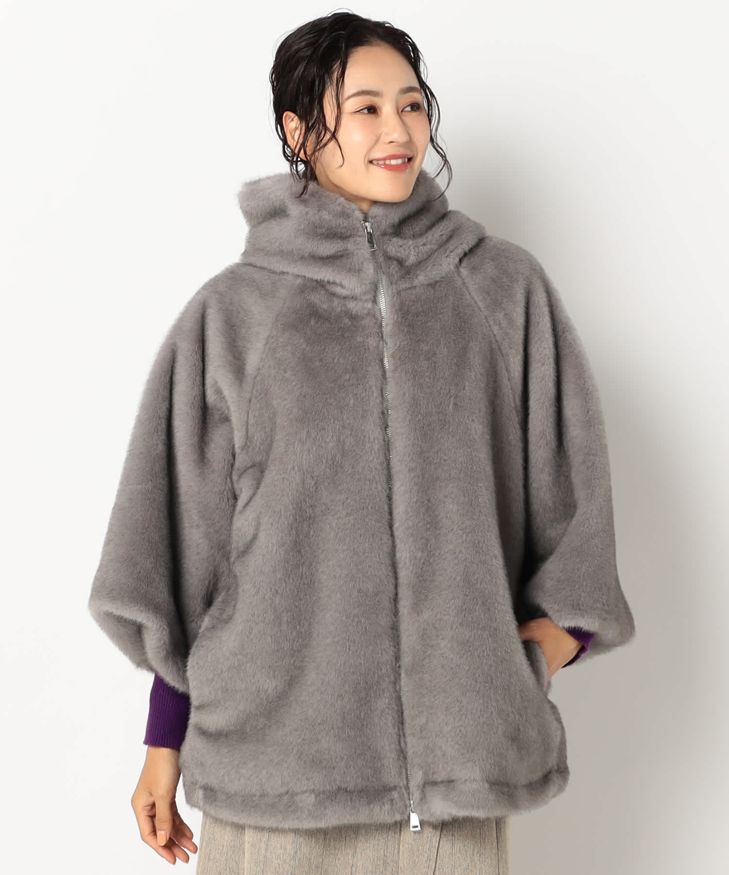 【特別価格20%OFF】ファーエレガントアウター