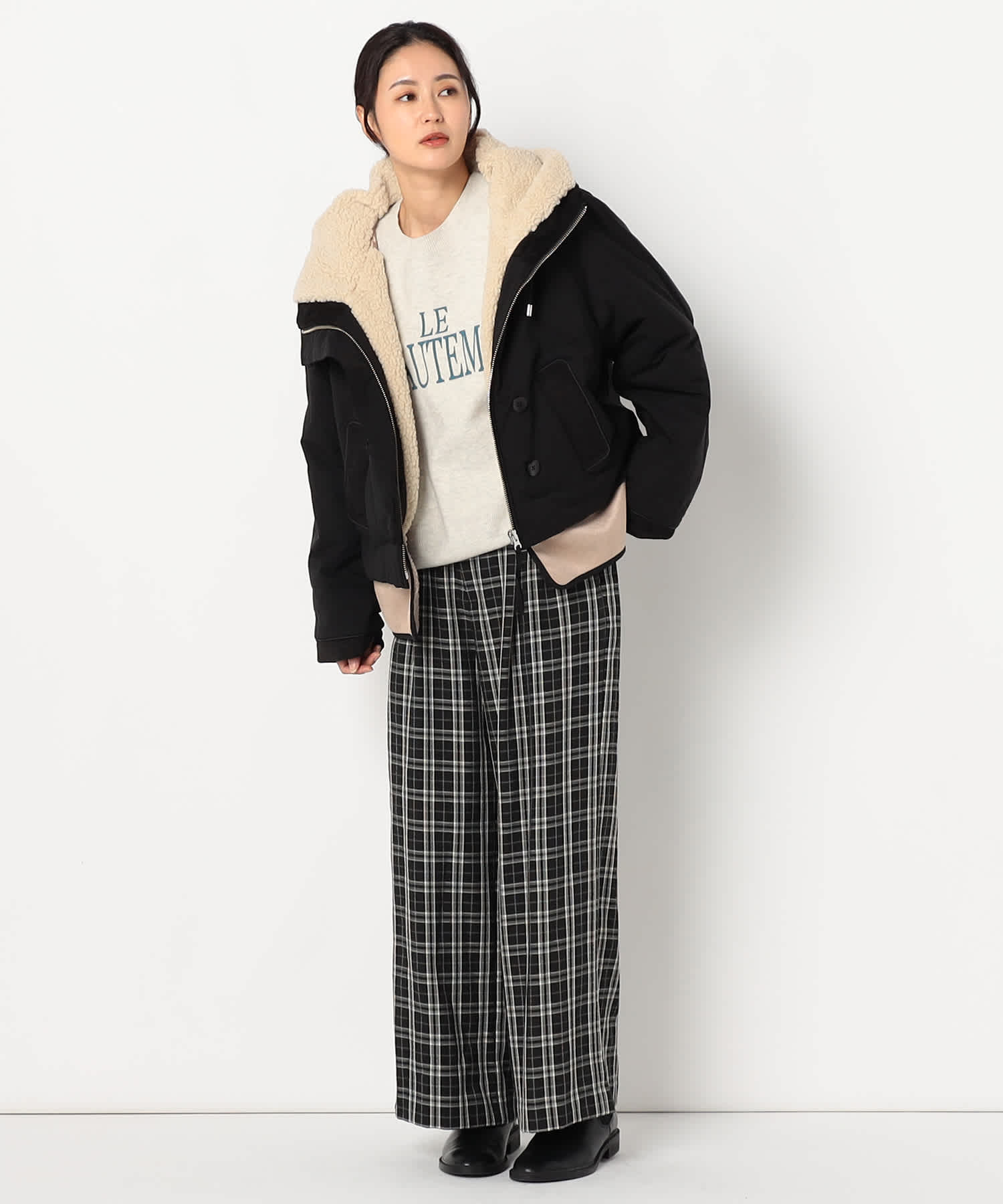 【特別価格20%OFF】ファー上品ジャケット