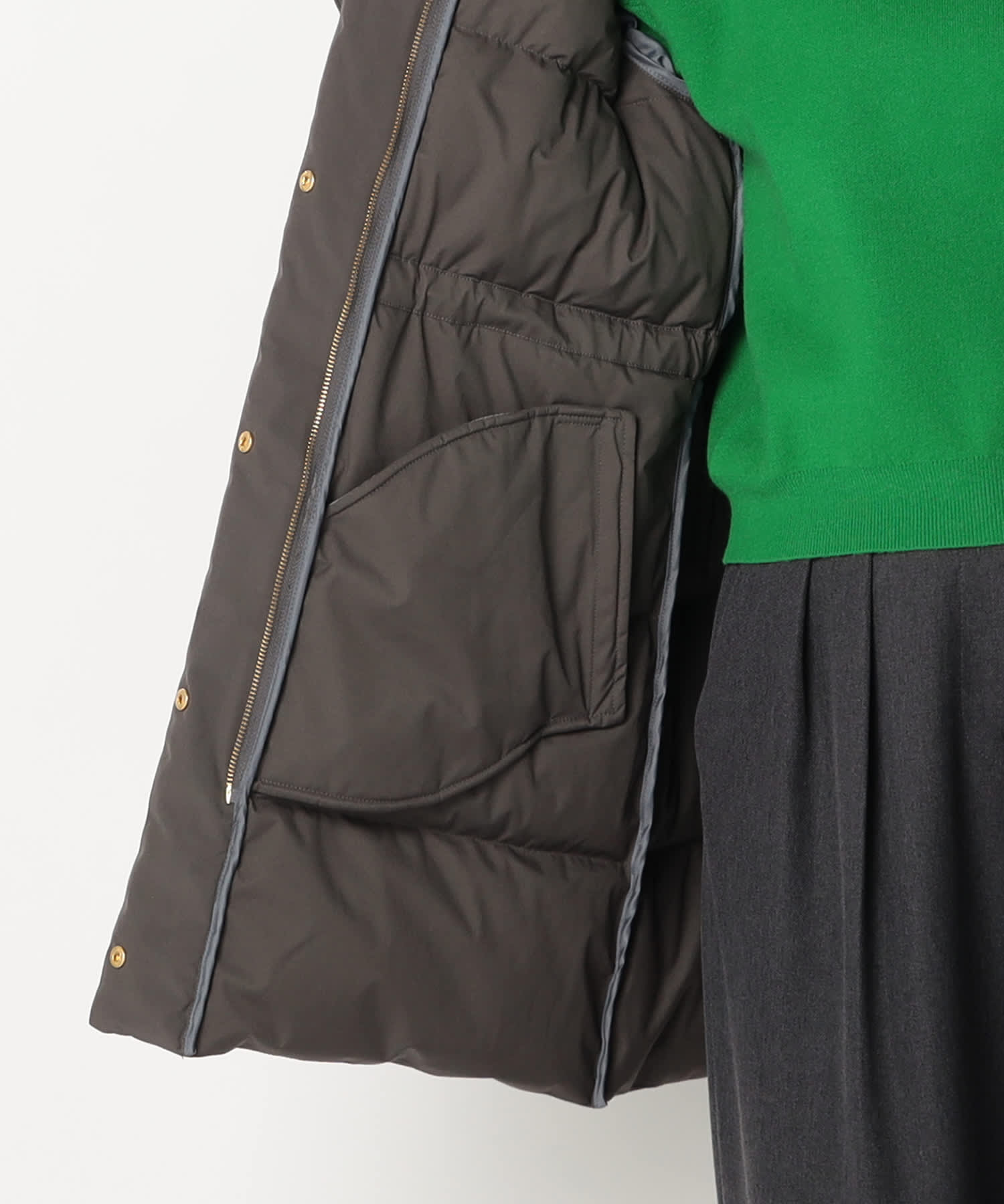 【特別価格20%OFF】軽やかシンプルダウンコート