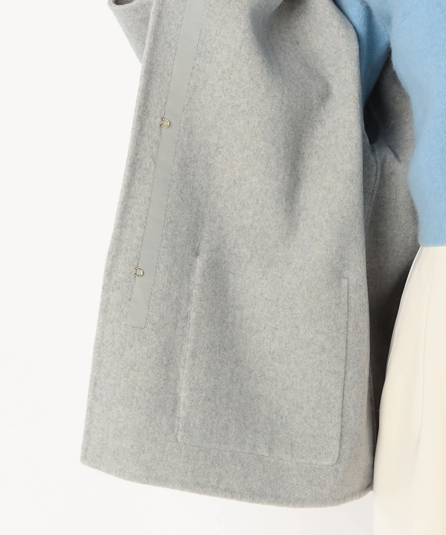 【特別価格20%OFF】ファーシンプルアウター