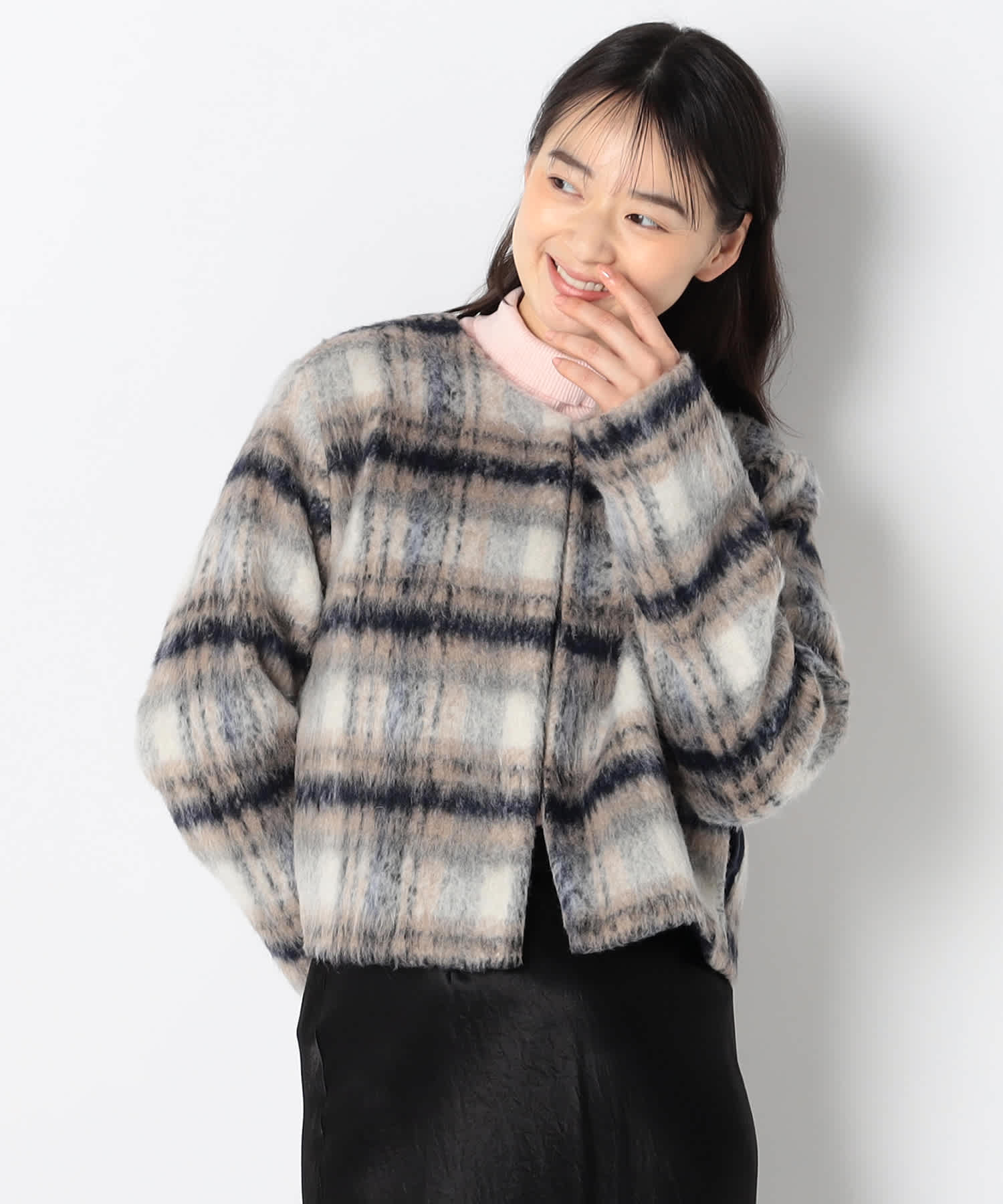 【特別価格20%OFF】ファー上品ジャケット