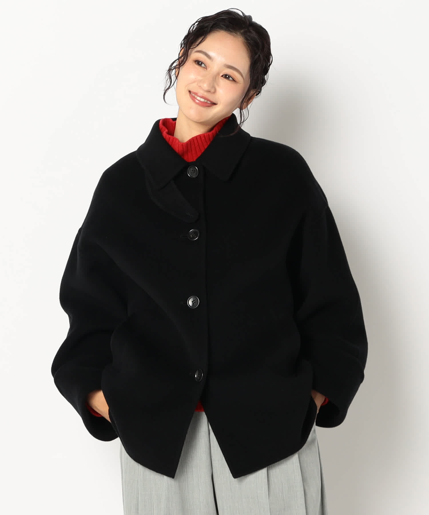 【特別価格20%OFF】ウールエレガントコート