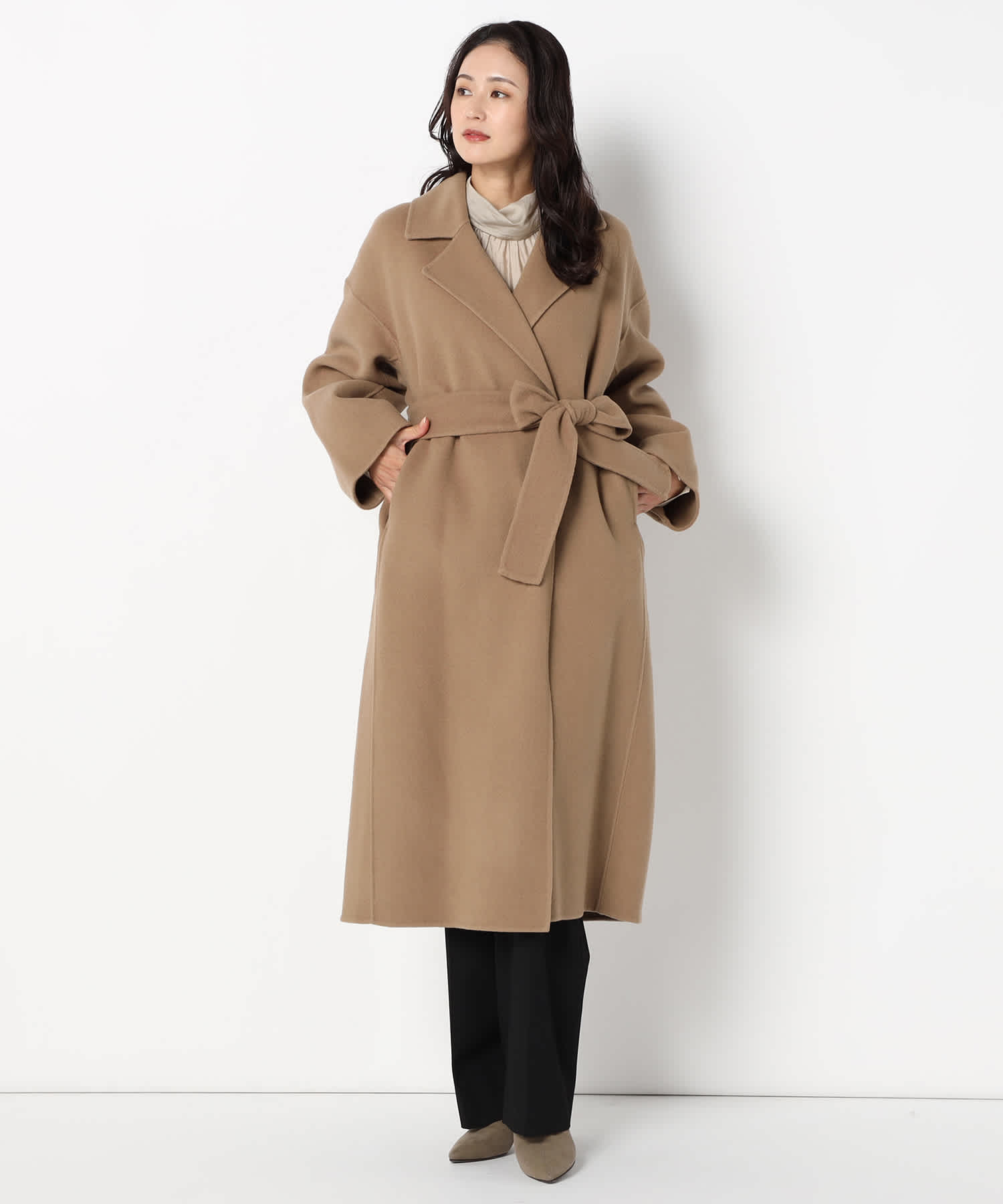 【特別価格20%OFF】エレガントロングコート