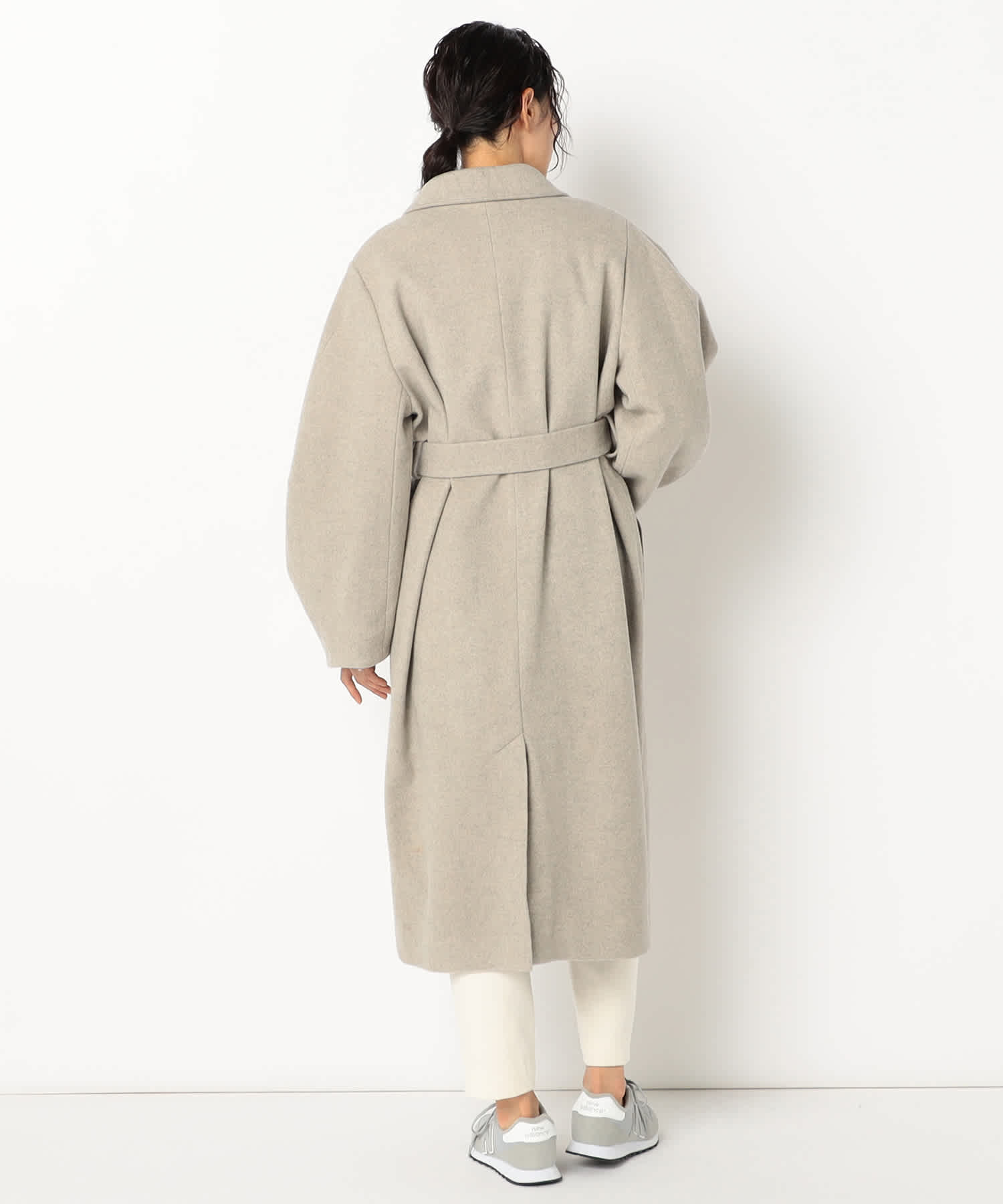 【特別価格20%OFF】ベルト付きラップコート