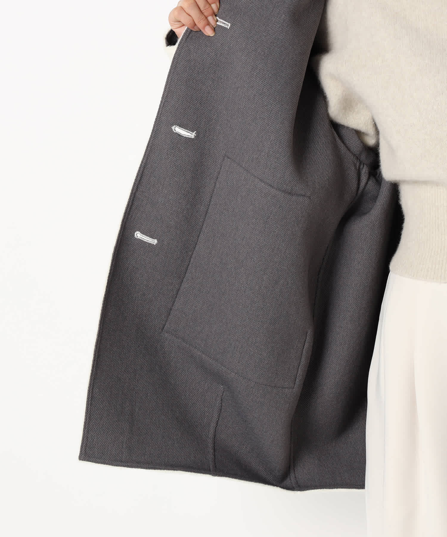 【特別価格20%OFF】上品シンプルコート