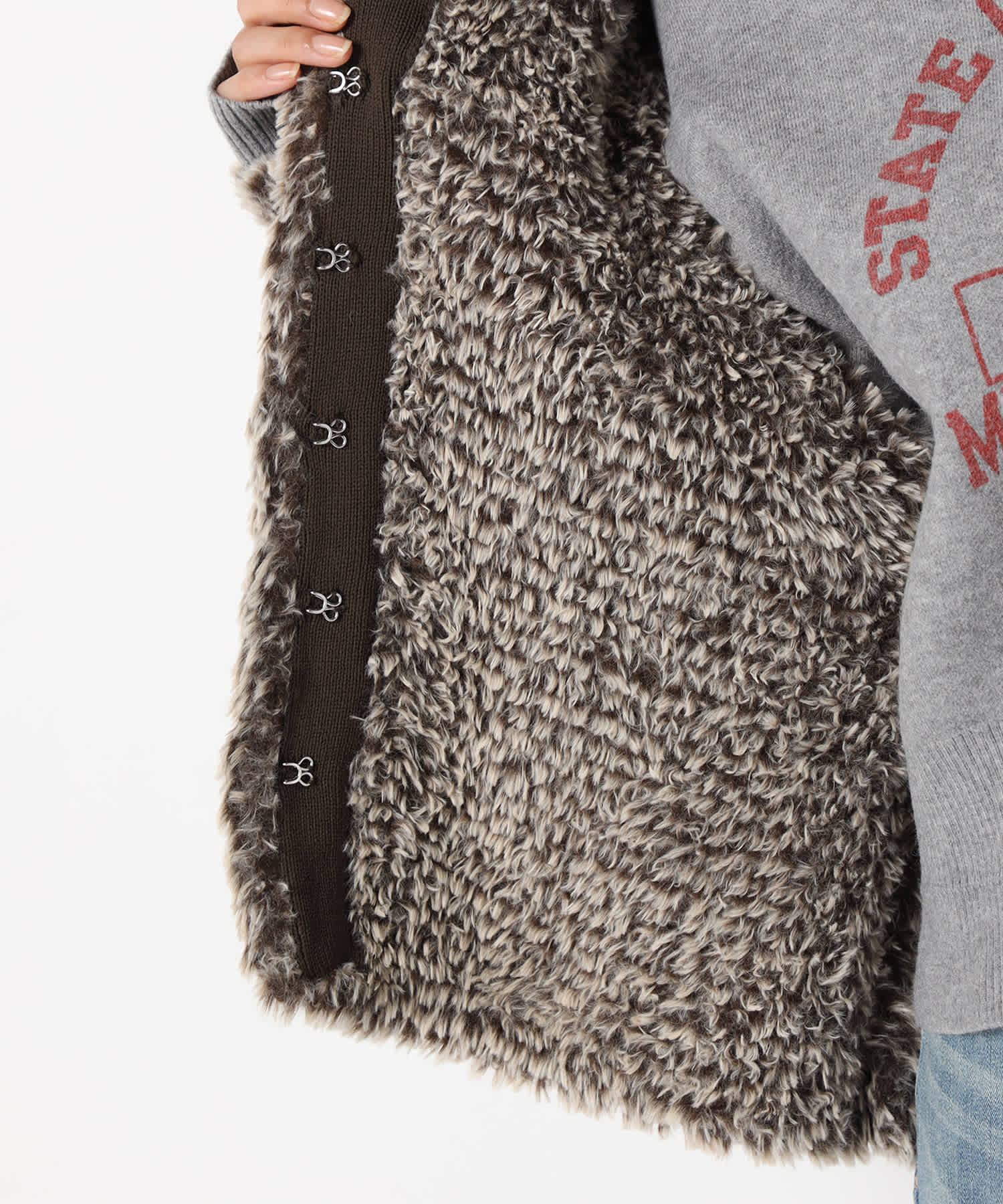 【特別価格20%OFF】ファー軽やかジャケット