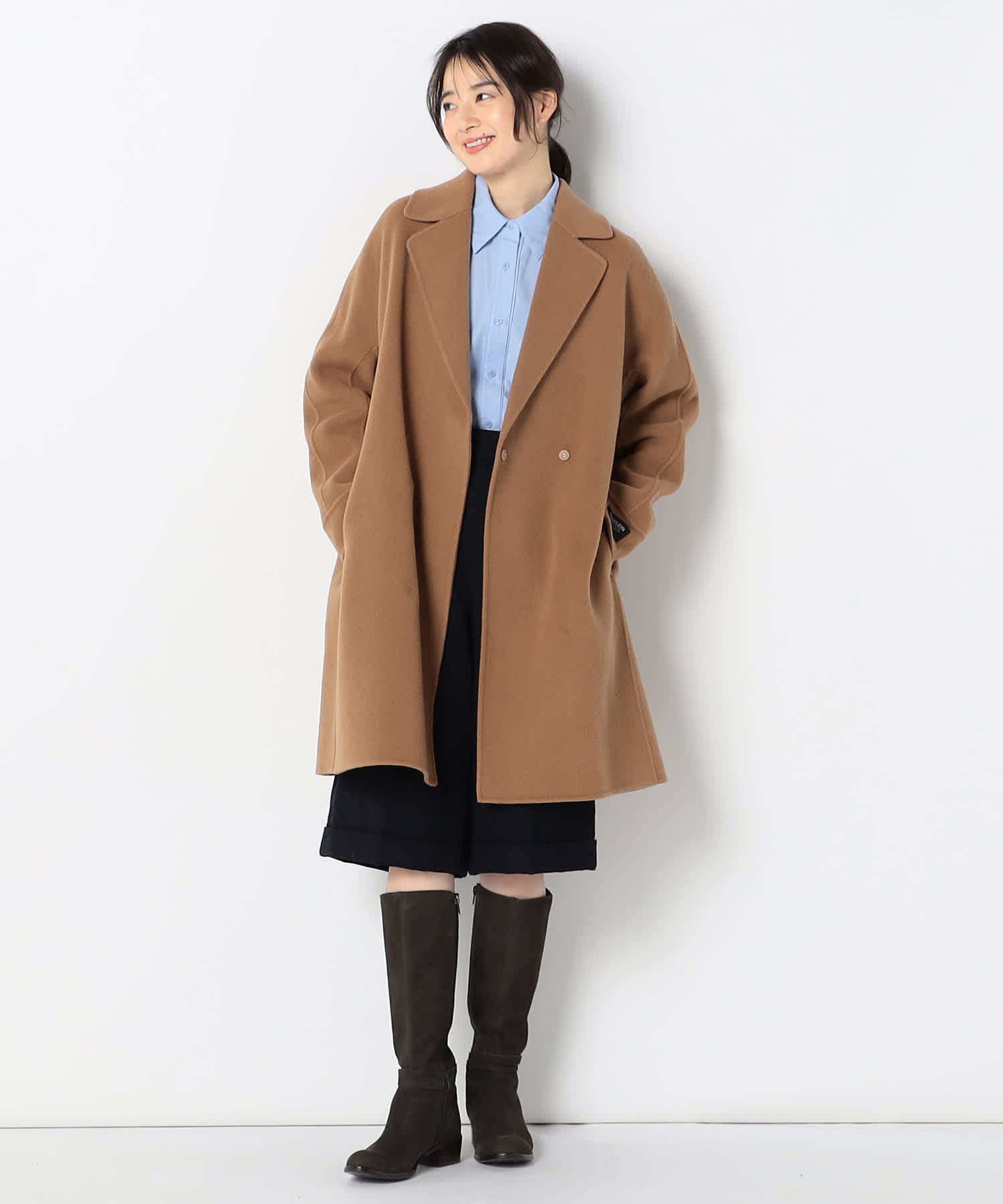 【特別価格20%OFF】ウールエレガントコート