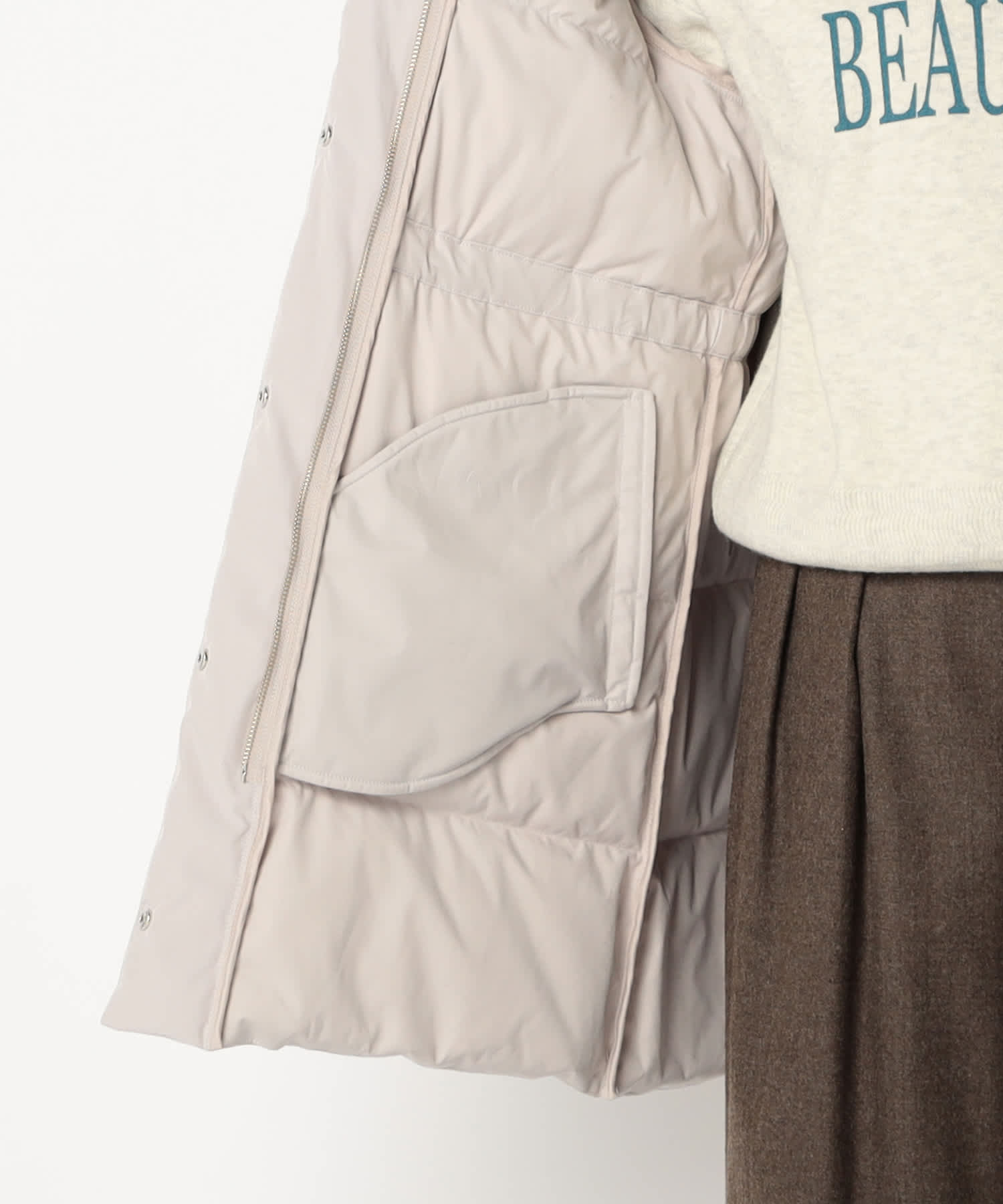 【特別価格20%OFF】軽やかシンプルダウンコート