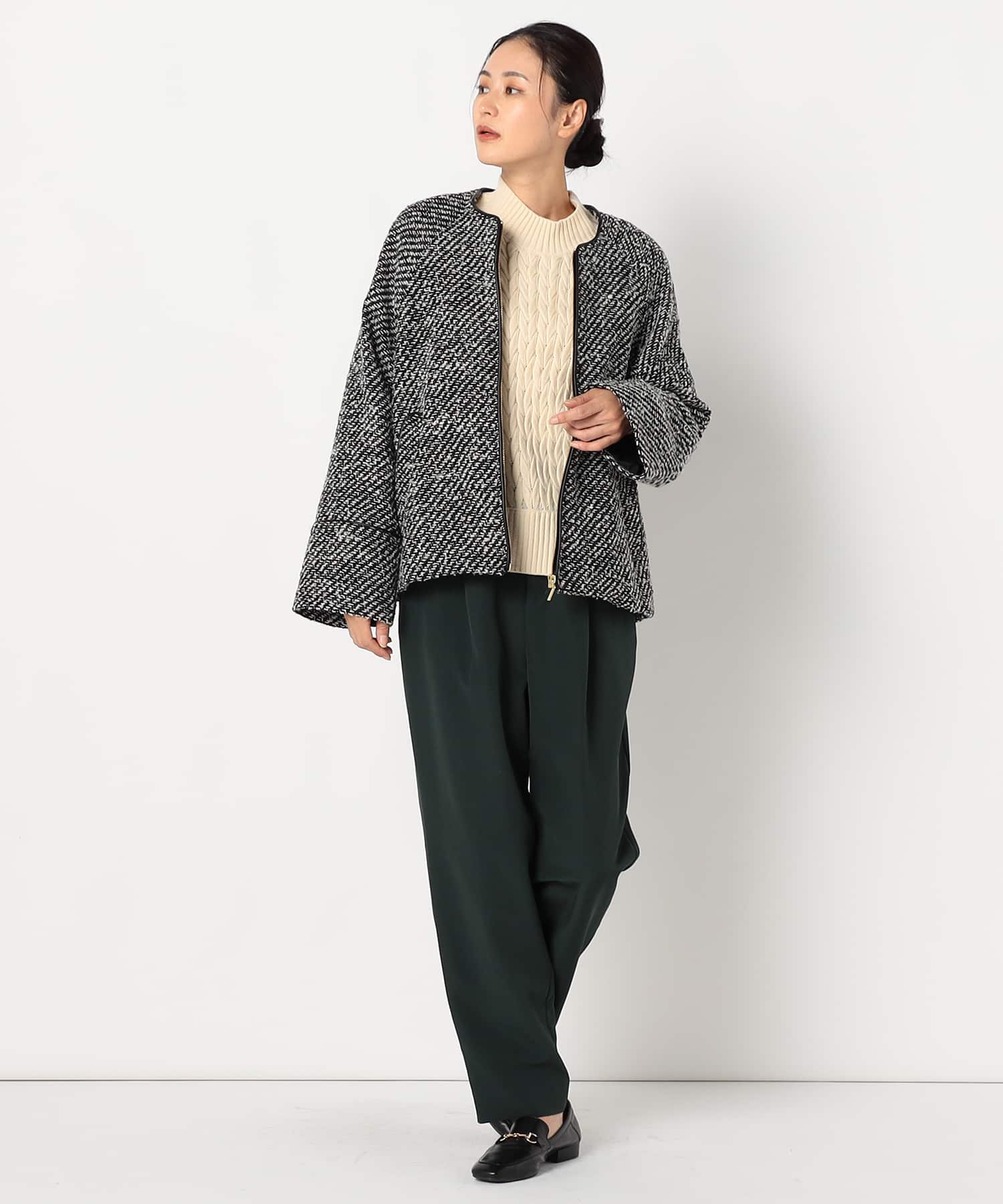 【特別価格20%OFF】ツイード上品ジャケット