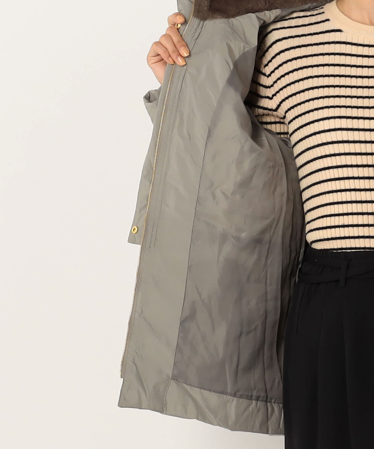 【特別価格20%OFF】ファーエレガントアウター