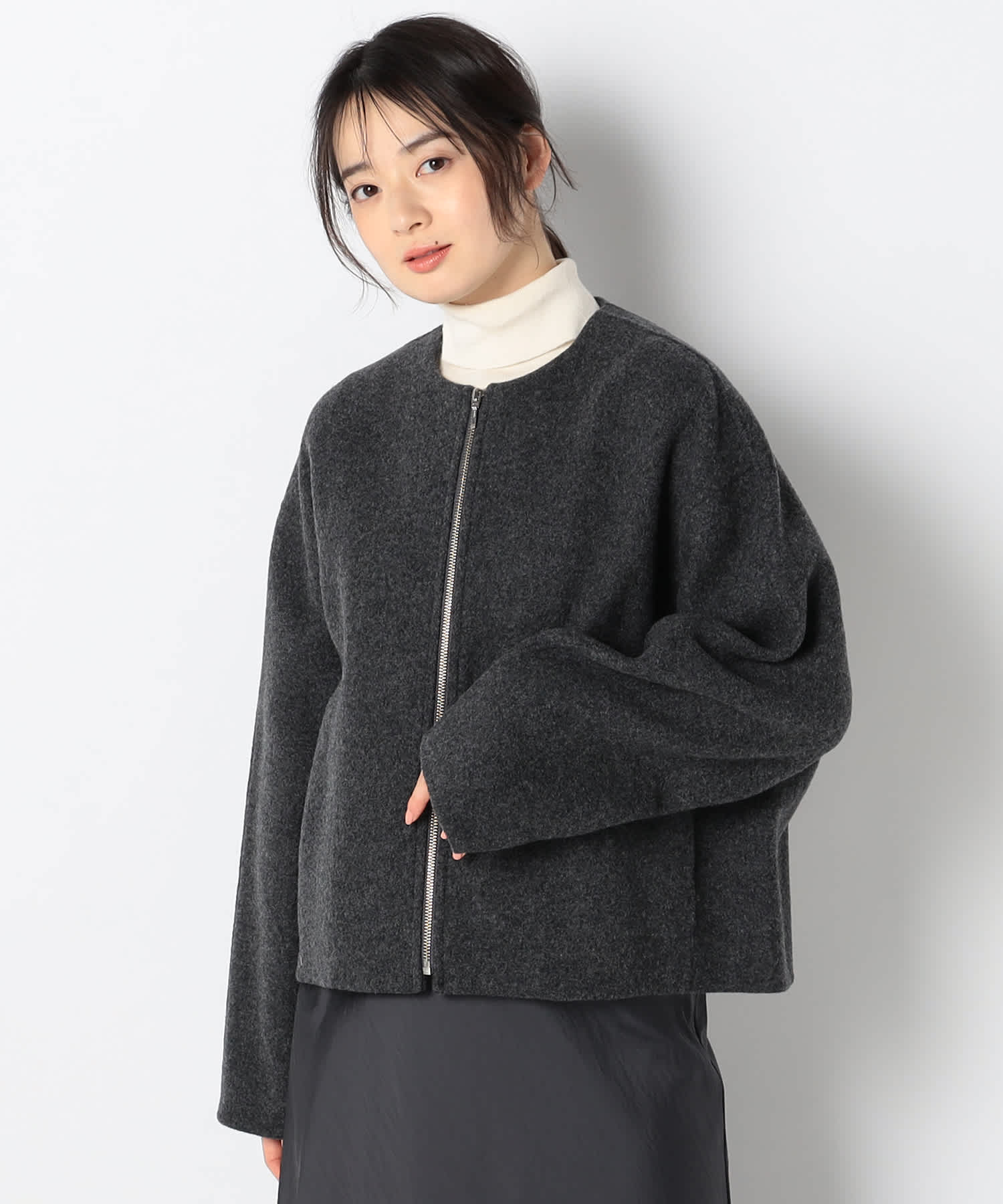 【特別価格20%OFF】軽やかシンプルアウター