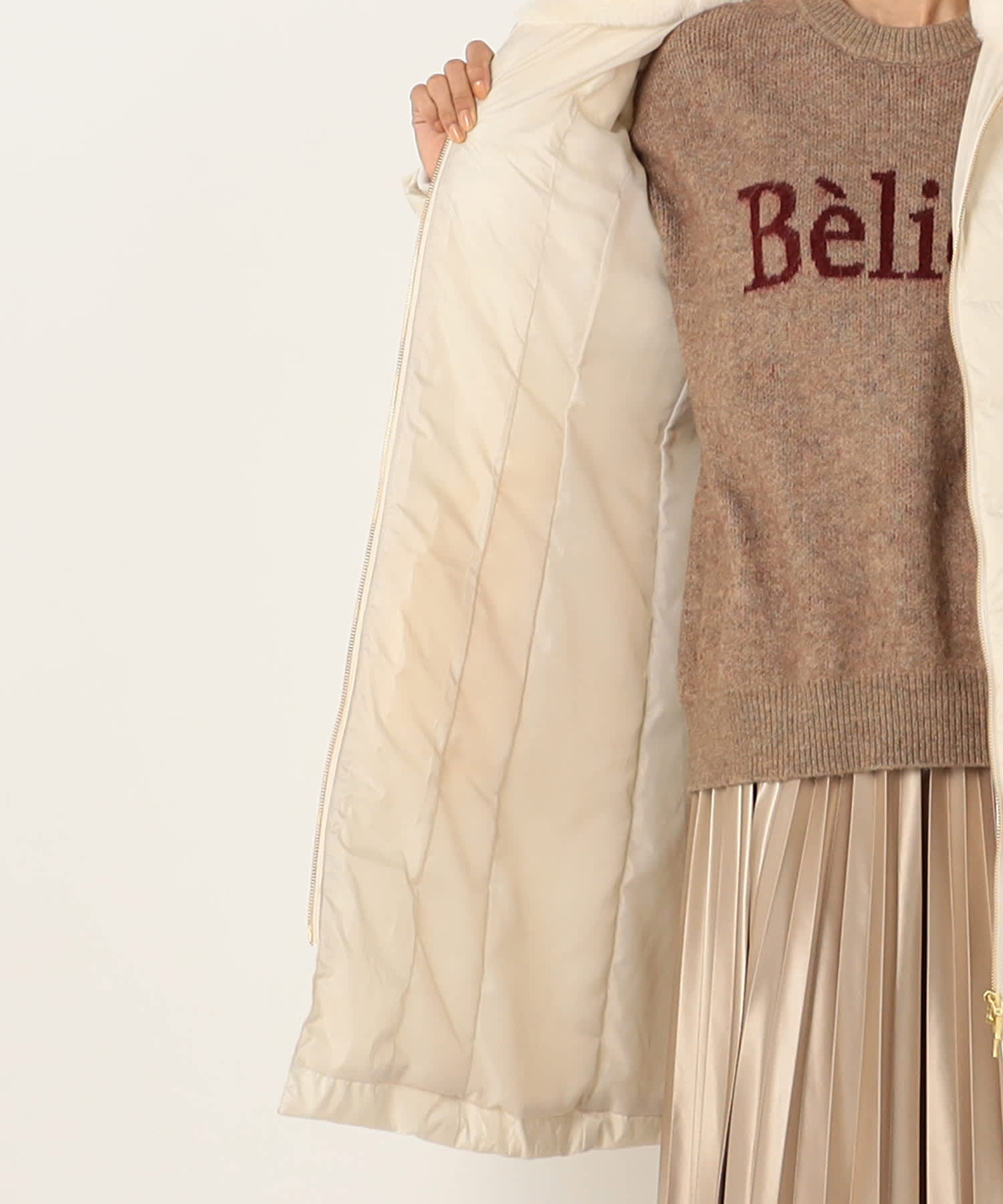 【特別価格20%OFF】ファーダウンコート