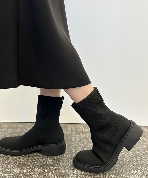 サイドゴアブーツ【ブラック】