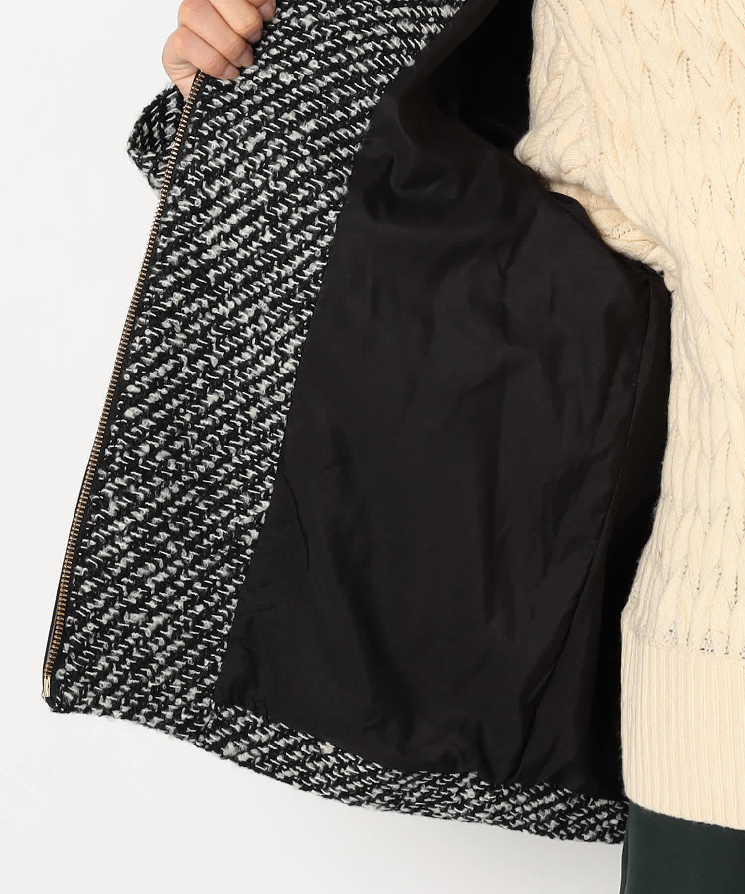 【特別価格20%OFF】ツイード上品ジャケット