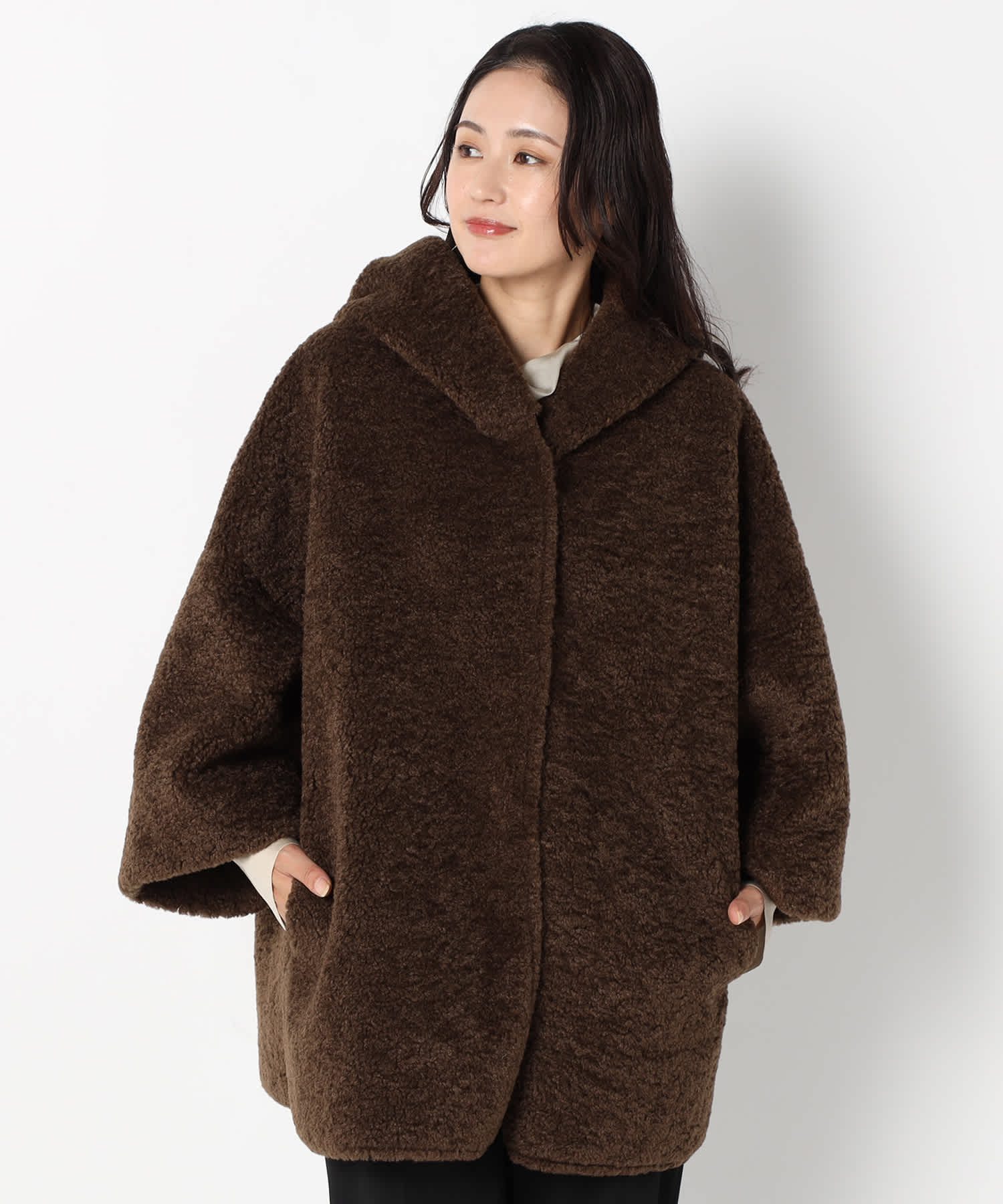 【特別価格20%OFF】シンプルフードアウター