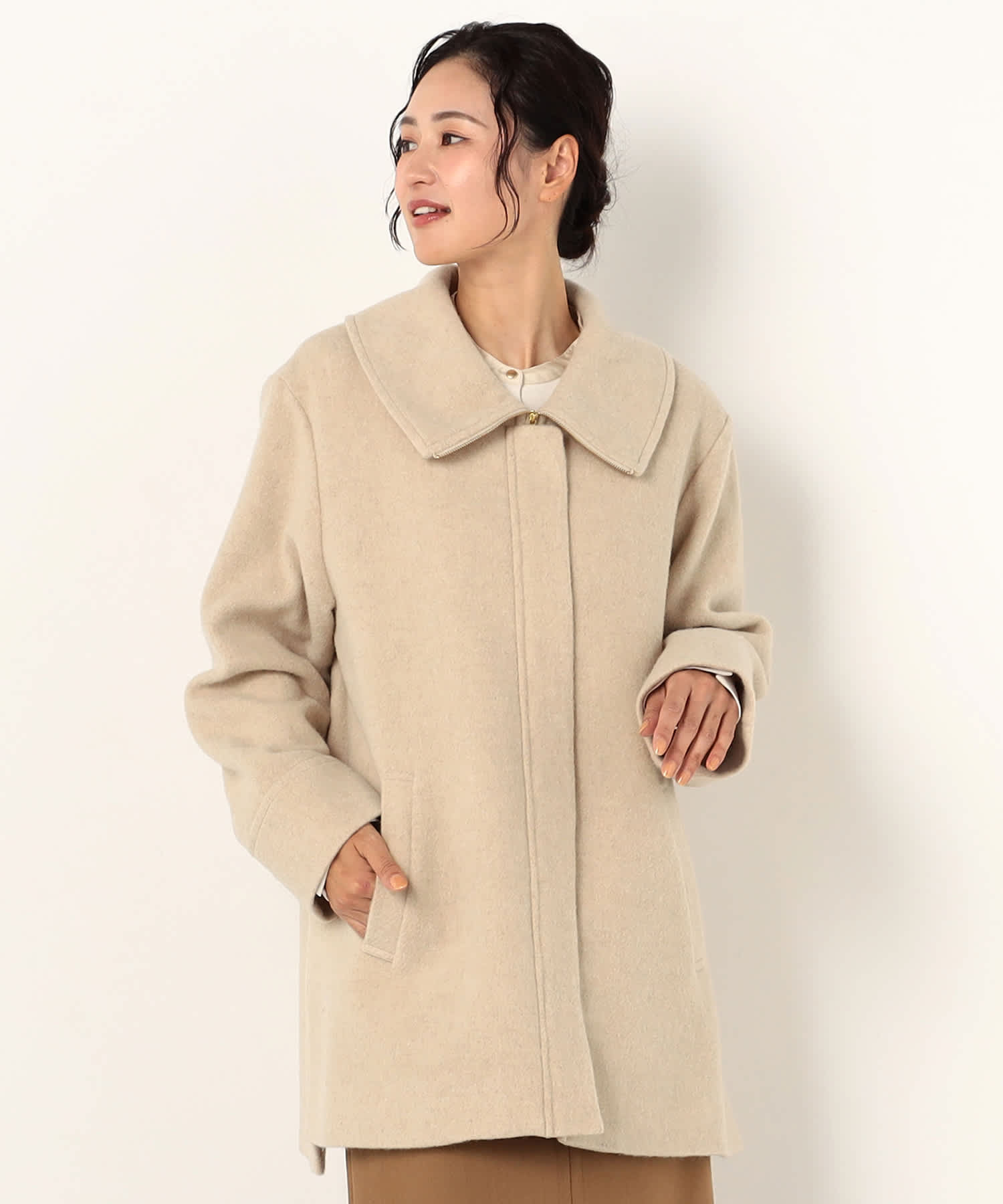 【特別価格20%OFF】シンプルゆるアウター